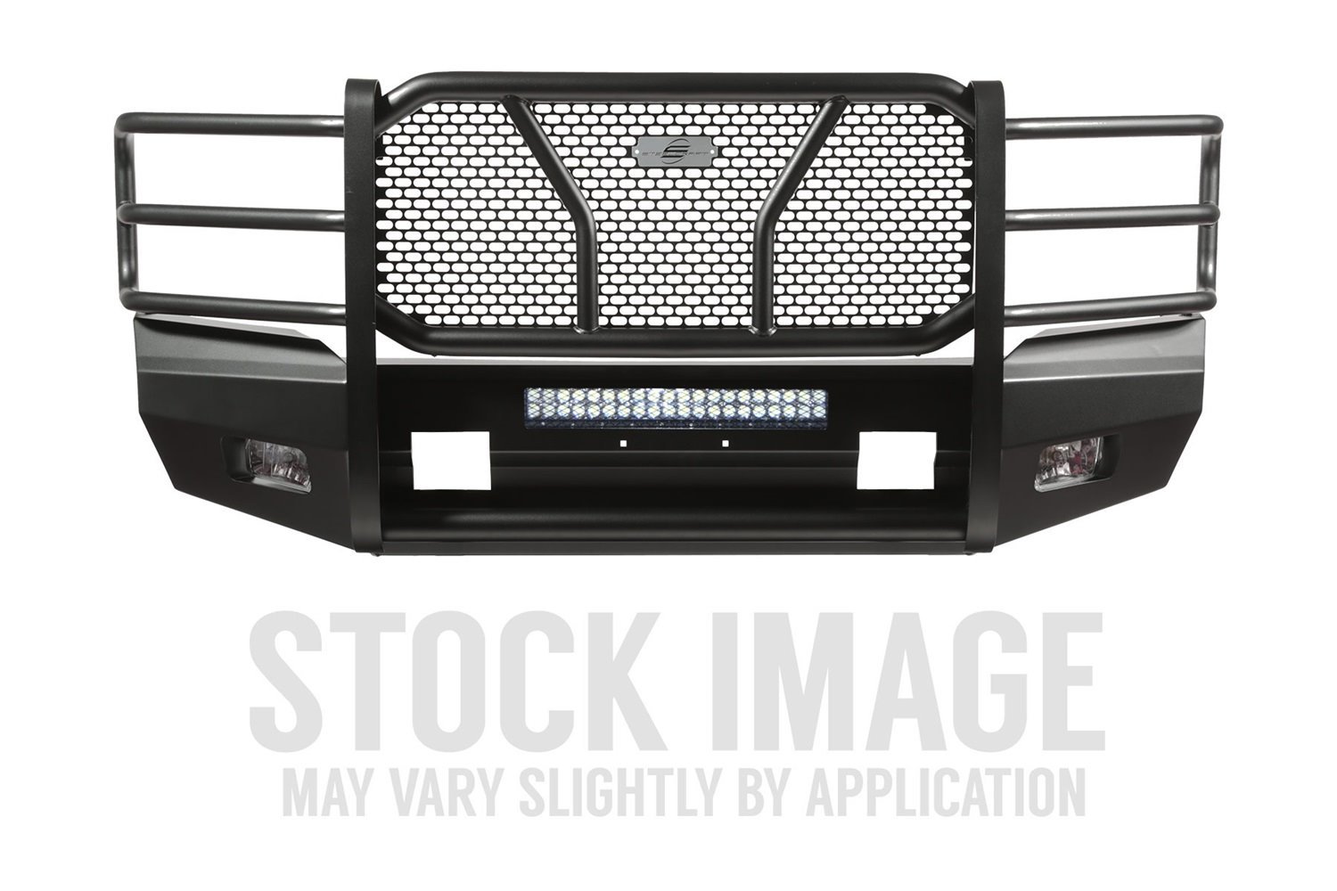 HD Front Bumper Black for 2015-2016 GMC Sierra 2500 HD