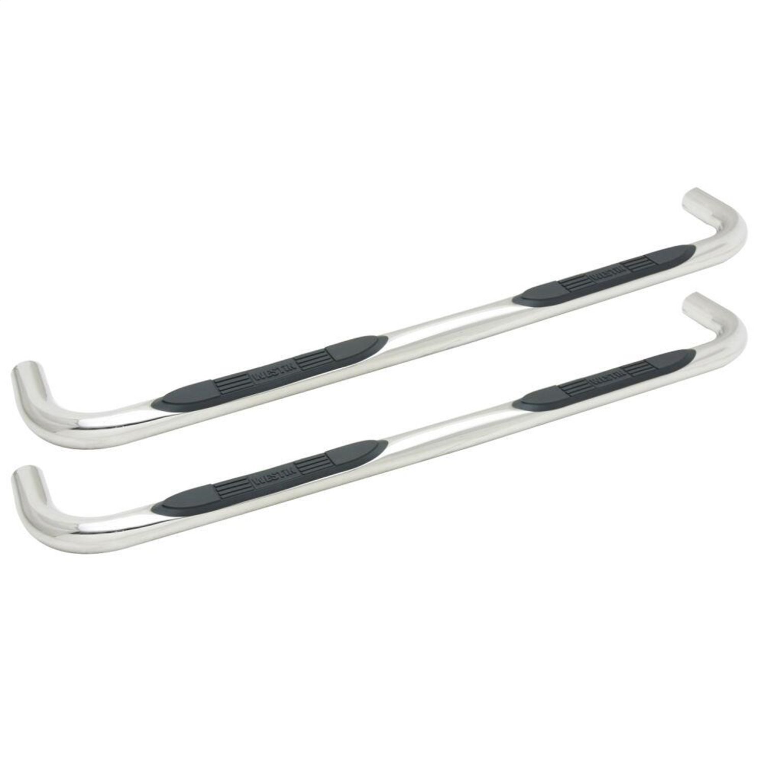 E-Series Polished Stainless Steel Nerf Bars 1999-2013 Silverado/Sierra Pickup Crew Cab 1500 Heavy Duty