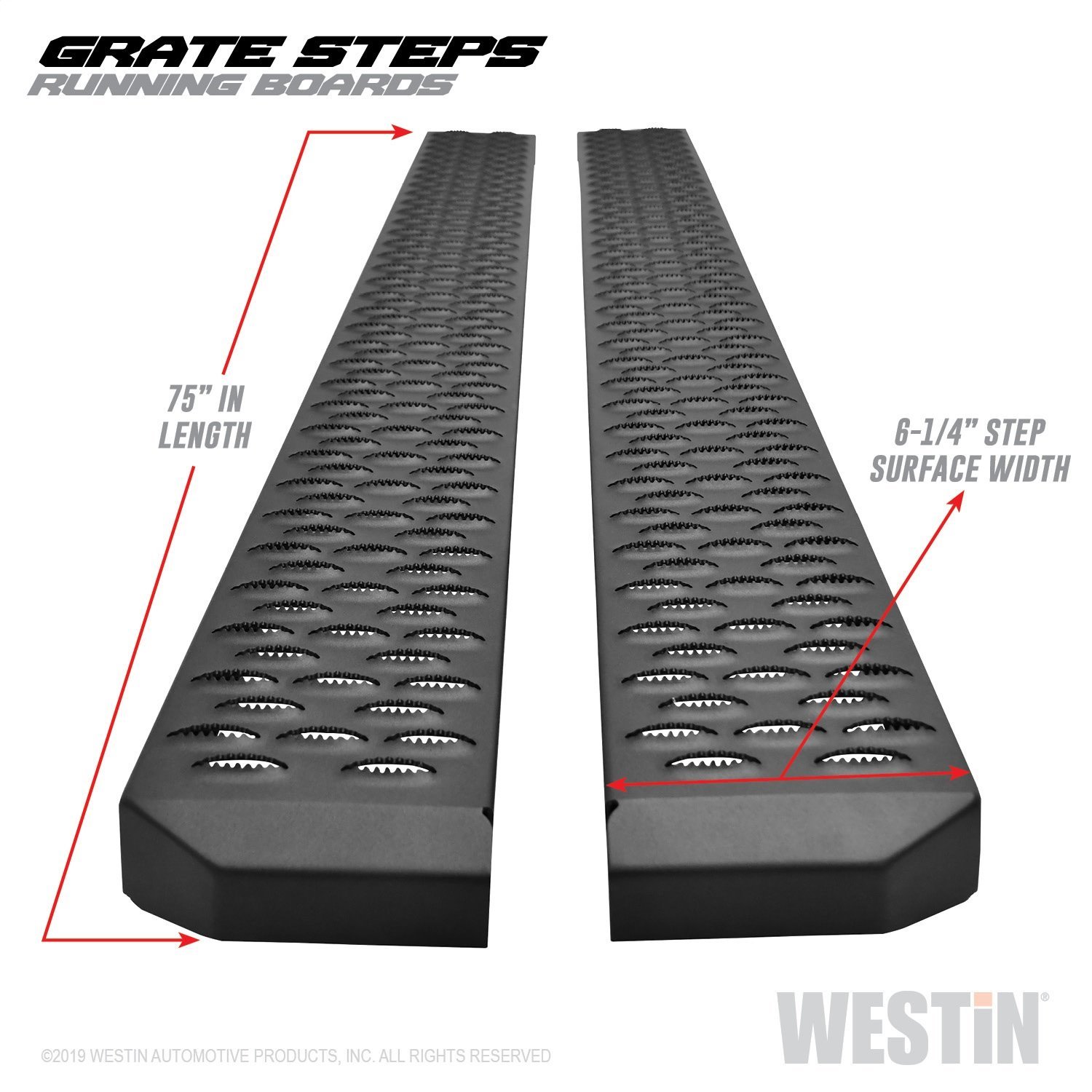 GRATE STEPS RNNING BOARDS