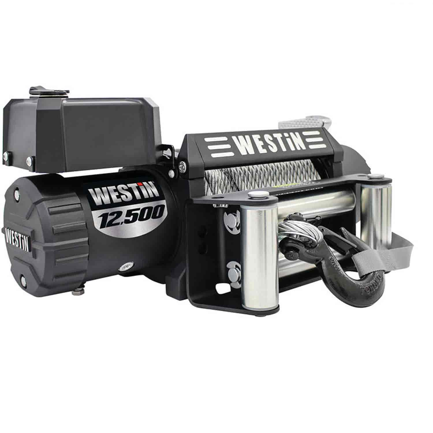 Off-Road Series 12V 12500LBS Steel Rope Winch