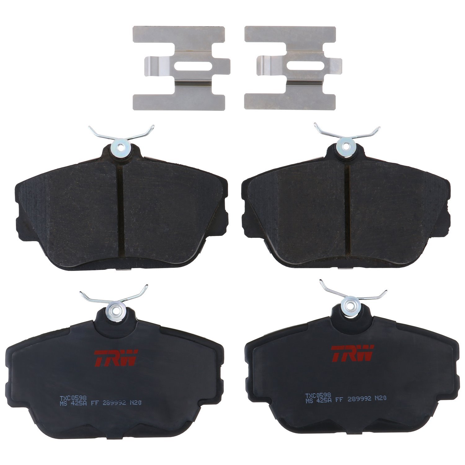 TXC0598 Ultra-Series Disc Brake Pad Set for Select Ford/Lincoln/Mazda/Mercury Models, Position: Front