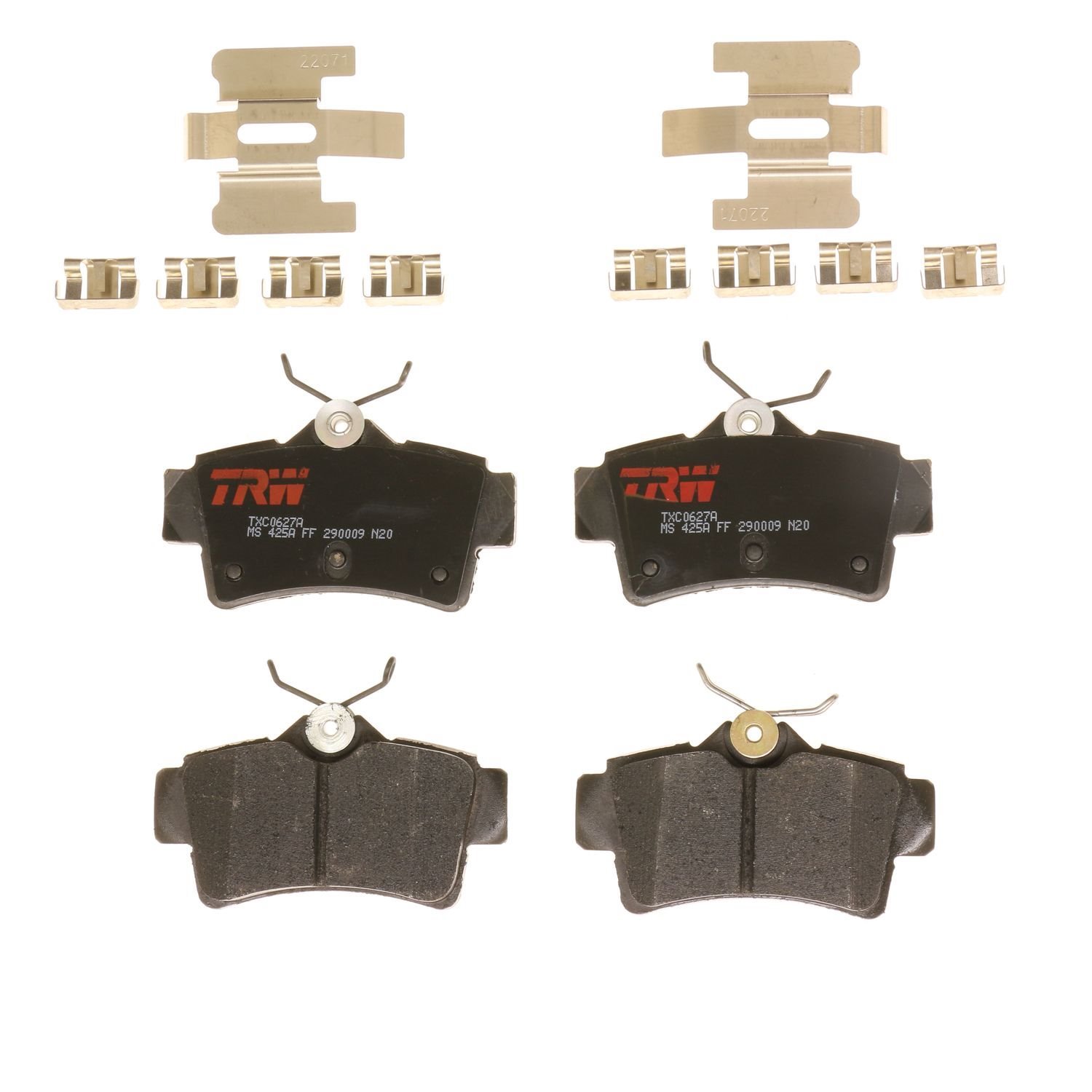 TXC0627A Ultra-Series Disc Brake Pad Set for Ford Mustang 1999-1994, Mustang 2001, Mustang 2004-2003, Position: Front