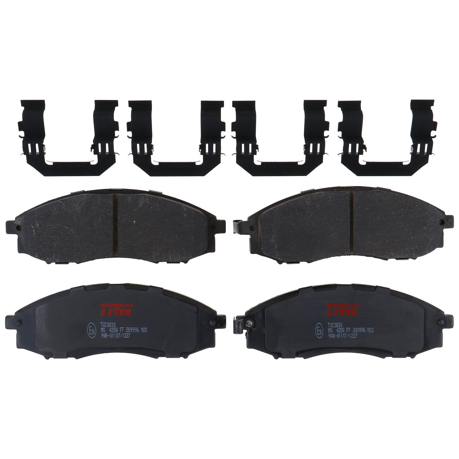 TXC0830 Ultra-Series Disc Brake Pad Set for Nissan Frontier 2004-2003, Xterra 2004-2000, Position: Front