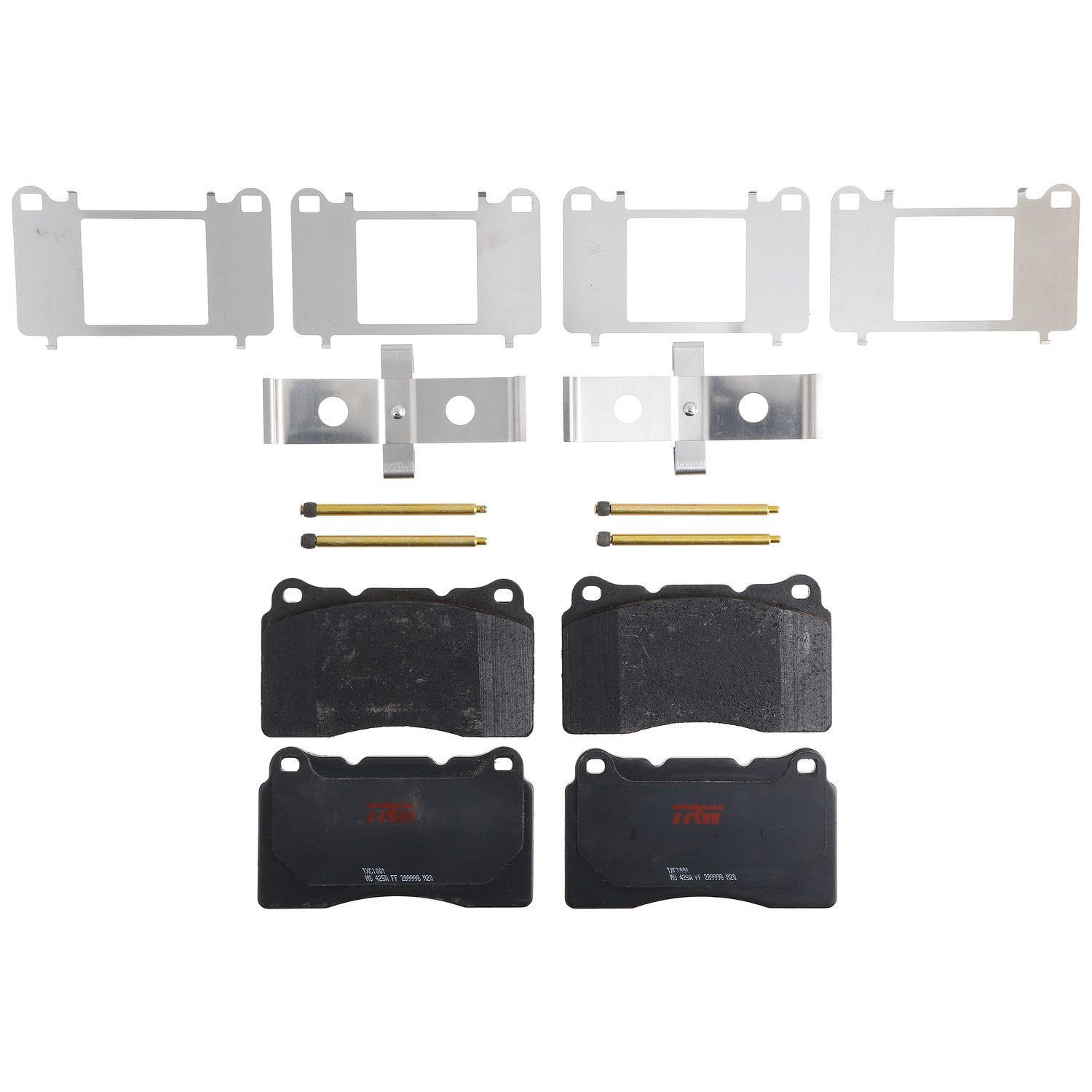 TXC1001 Ultra-Series Disc Brake Pad Set for Volvo S60 05-04; V70 05, Position: Front