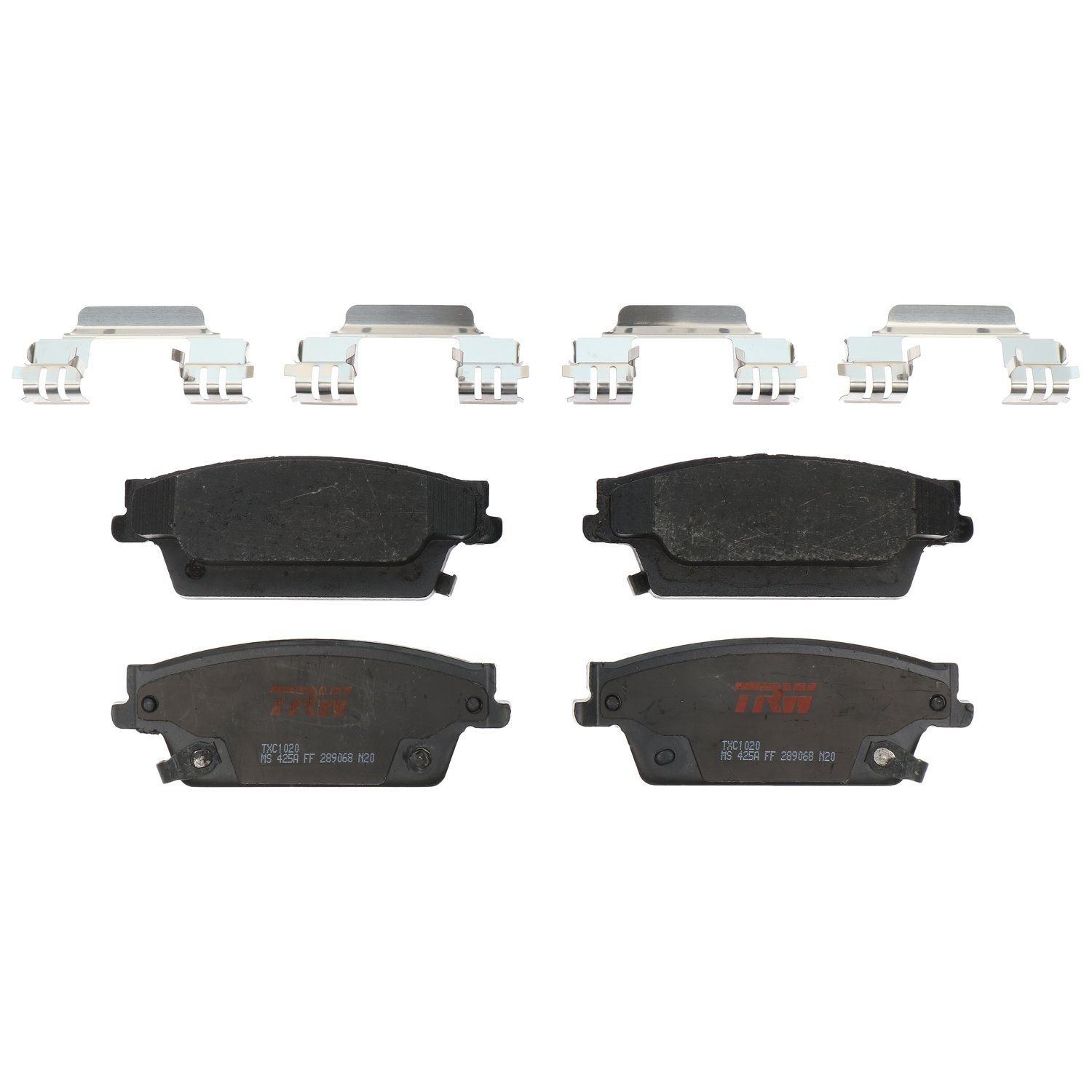 TXC1020 Ultra-Series Disc Brake Pad Set for Cadillac CTS 2007-2006, SRX 2009-2004, STS 2011-2005, Position: Rear
