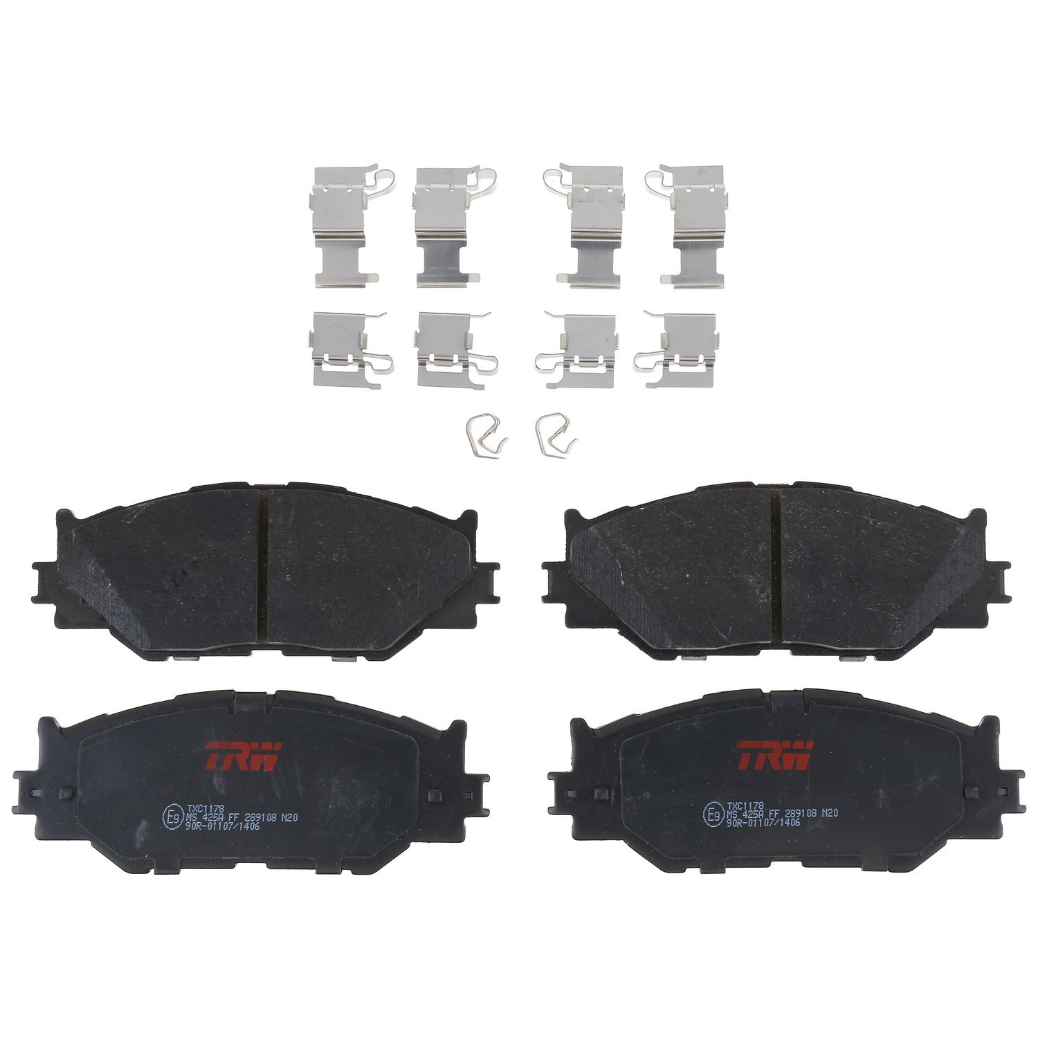 TXC1178 Ultra-Series Disc Brake Pad Set for Lexus IS250 2008-2006, IS250 2015-2014, Position: Front