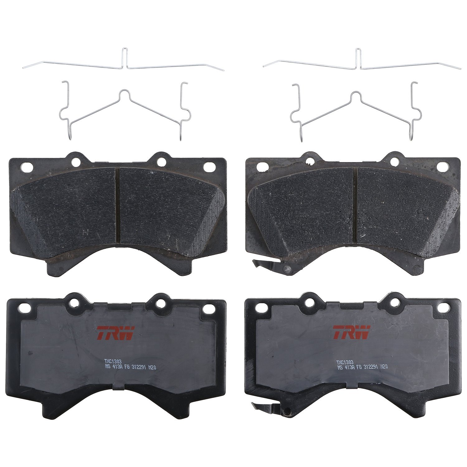 TRW TXC1303: Ultra-Series Disc Brake Pad Set | Fits Select Lexus