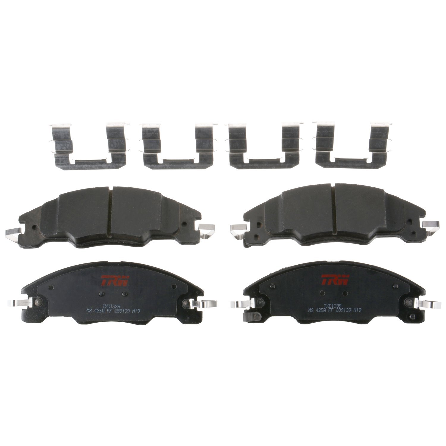 TXC1339 Ultra-Series Disc Brake Pad Set for Ford Focus 2011-2008, Position: Front