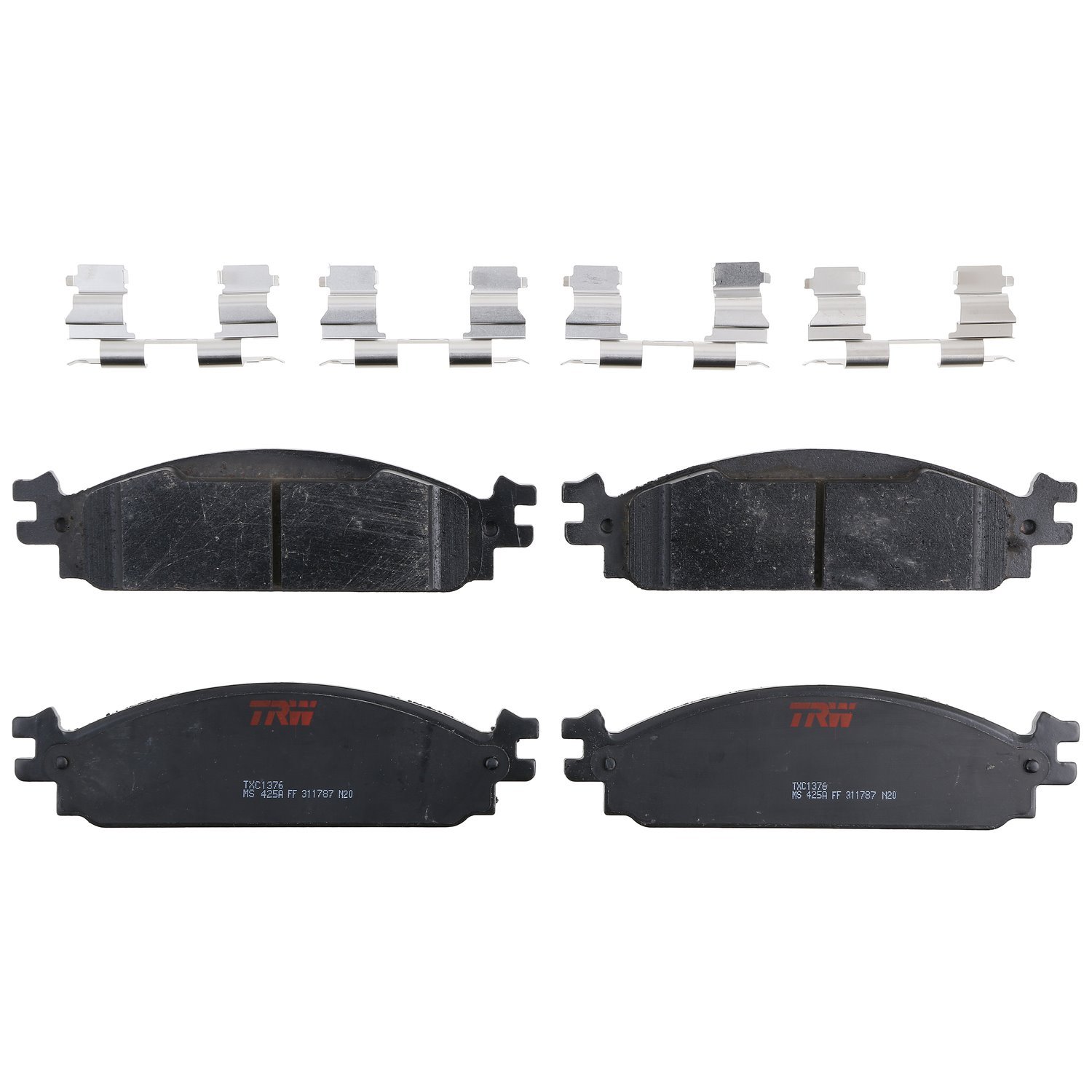 TXC1376 Ultra-Series Disc Brake Pad Set for Ford Flex 2011-2009, Taurus 2011-2010, Lincoln MKS/MKT 2011-2009, Position: Front