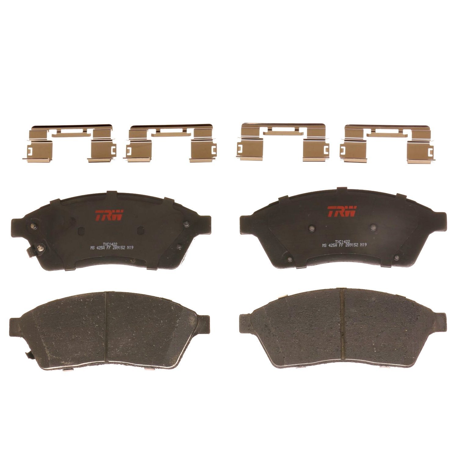 TXC1422 Ultra-Series Disc Brake Pad Set for Cadillac SRX 2015-2010, Saab 9-4X 2011, Position: Front