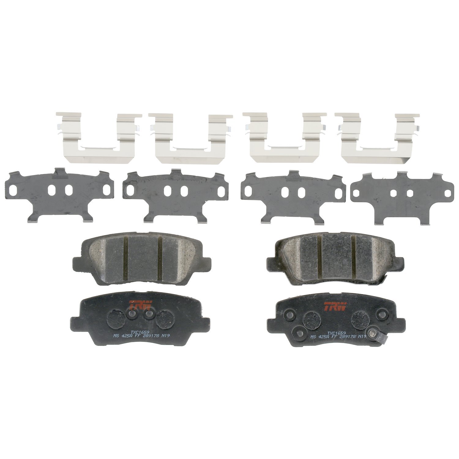 TXC1659 Ultra-Series Disc Brake Pad Set for Cadillac ATS 2015-2013, CTS 2015-2014, Position: Rear
