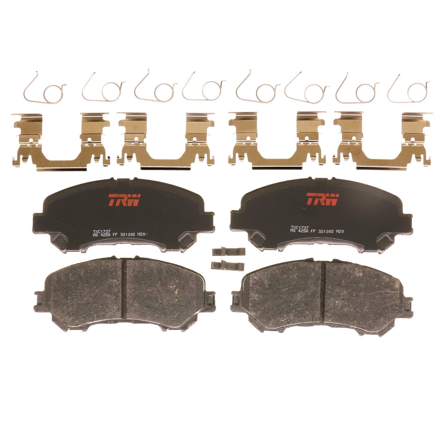 TXC1737 Ultra-Series Disc Brake Pad Set for Nissan Rogue 2016-2014, Position: Front