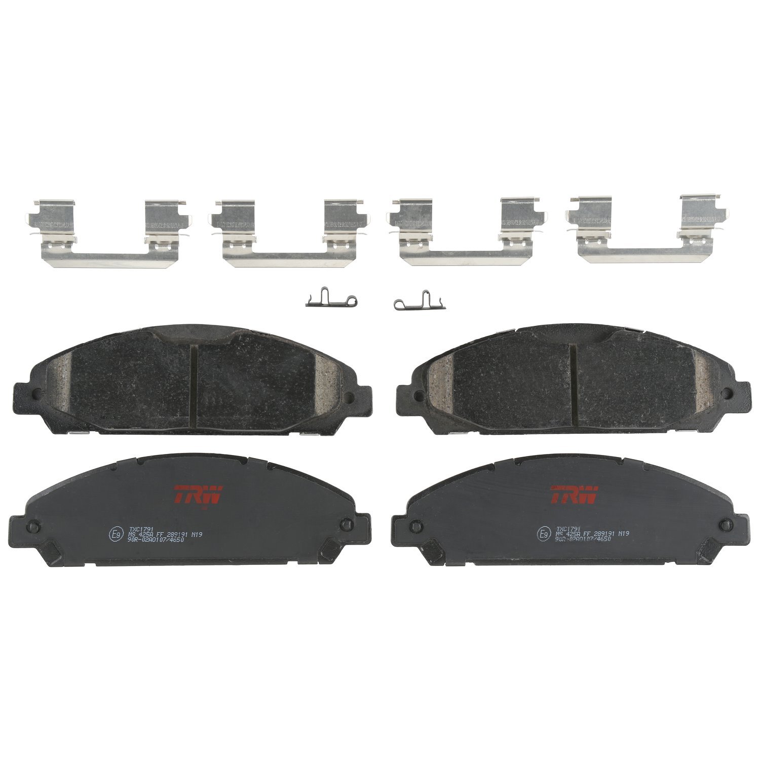 TXC1791 Ultra-Series Disc Brake Pad Set for 2015 Ford Mustang, Position: Front