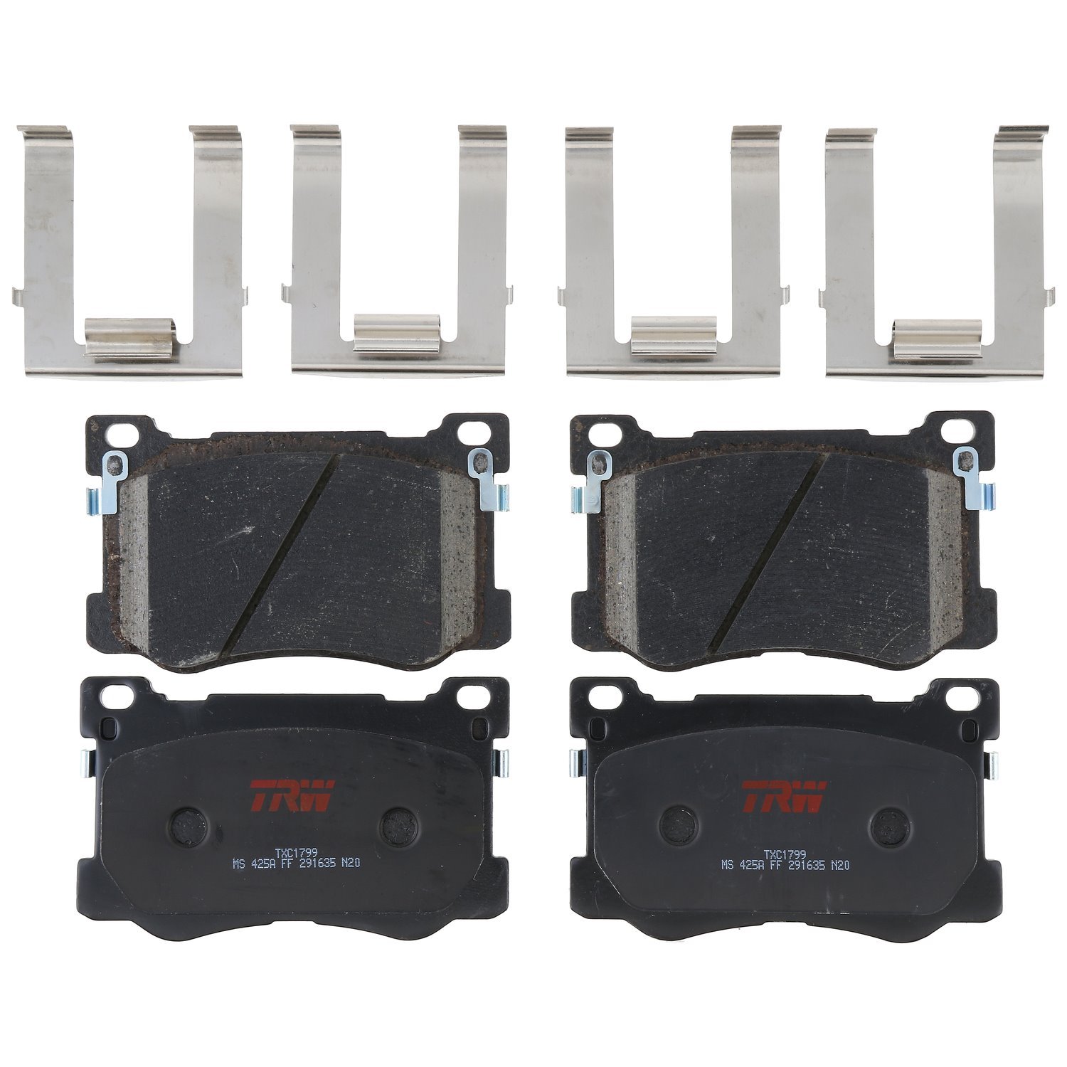 TXC1799 Ultra-Series Disc Brake Pad Set for 2015 Hyundai GENESIS, Position: Front
