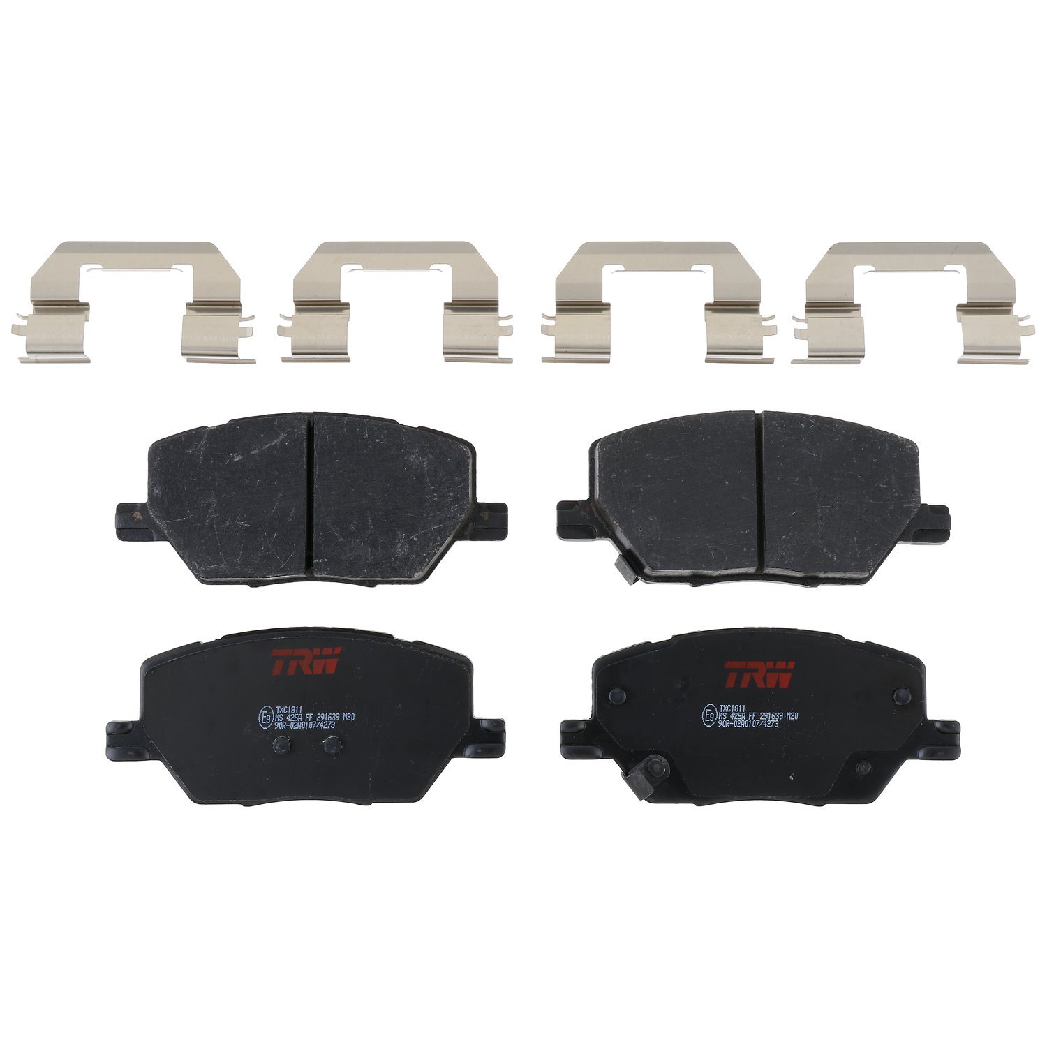 TXC1811 Ultra-Series Disc Brake Pad Set for 2015 Jeep RENEGADE, Position: Front