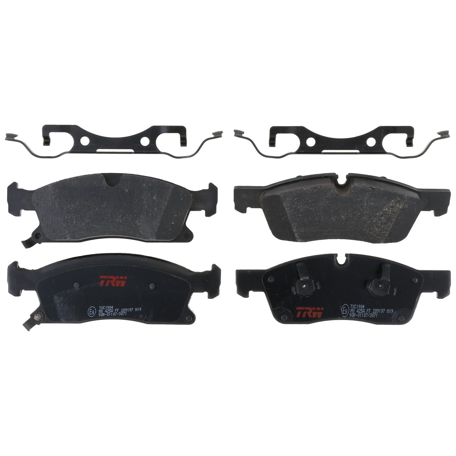 TXC1904 Ultra-Series Disc Brake Pad Set for 2016 Cherokee BR1, Position: Front