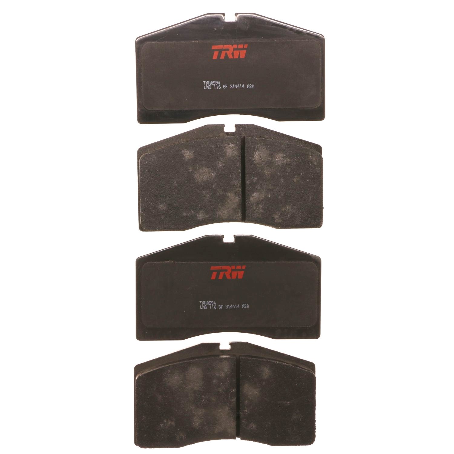 TXH0594 Ultra-Series Disc Brake Pad Set for AUDI S8 03-00, Position: Front