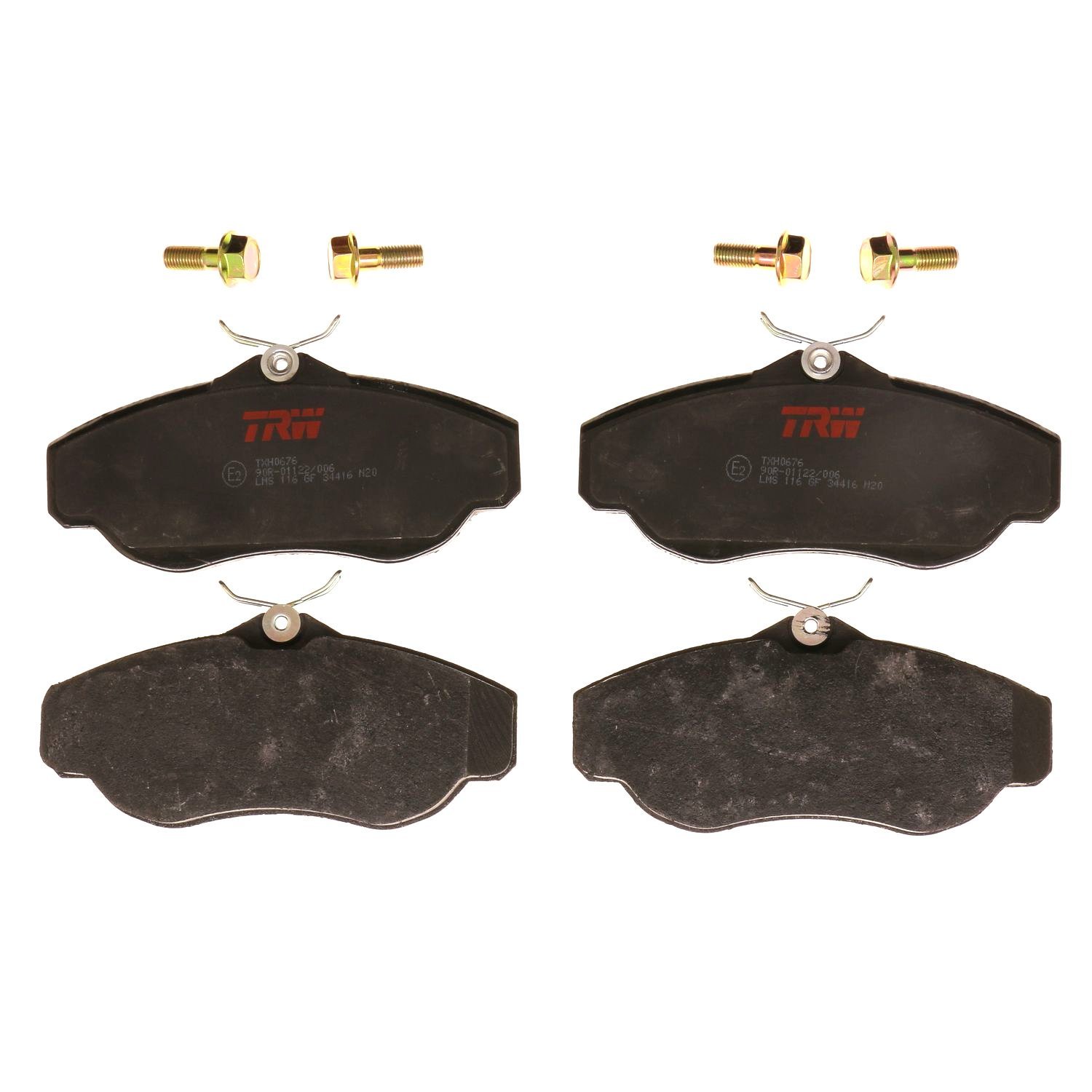 TXH0676 Ultra-Series Disc Brake Pad Set for Land Rover Discovery 04-99; Range Rover 02-95, Position: Front