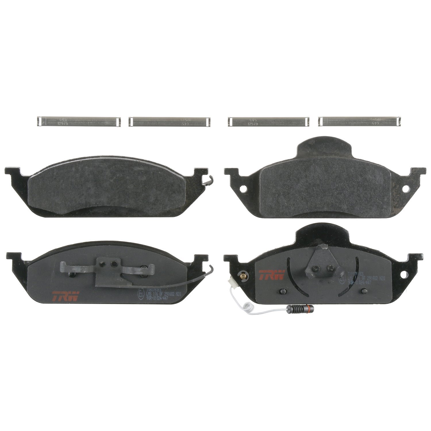 TXH0760ES Ultra-Series Disc Brake Pad Set for Mercedes-Benz ML320 2003-1998, ML350 2005-2003, ML430 1999, Position: Front