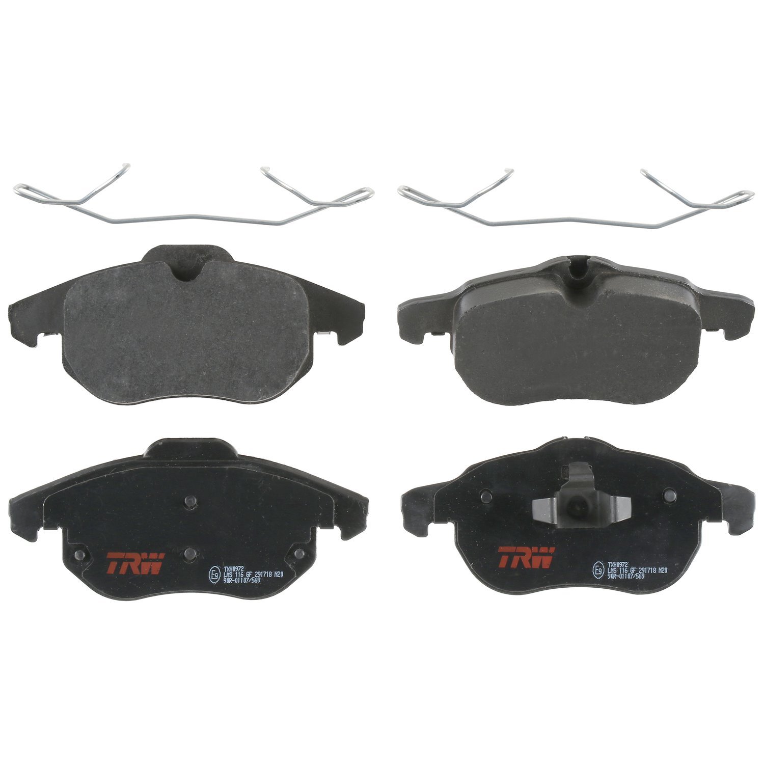 TXH0972 Ultra-Series Disc Brake Pad Set for Saab 9-3 2011-2003, Position: Front