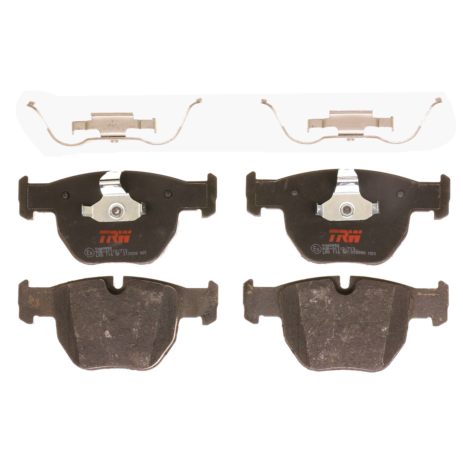 TXH0992 Ultra-Series Disc Brake Pad Set for Land Rover Range Rover 2005-2003, Position: Front