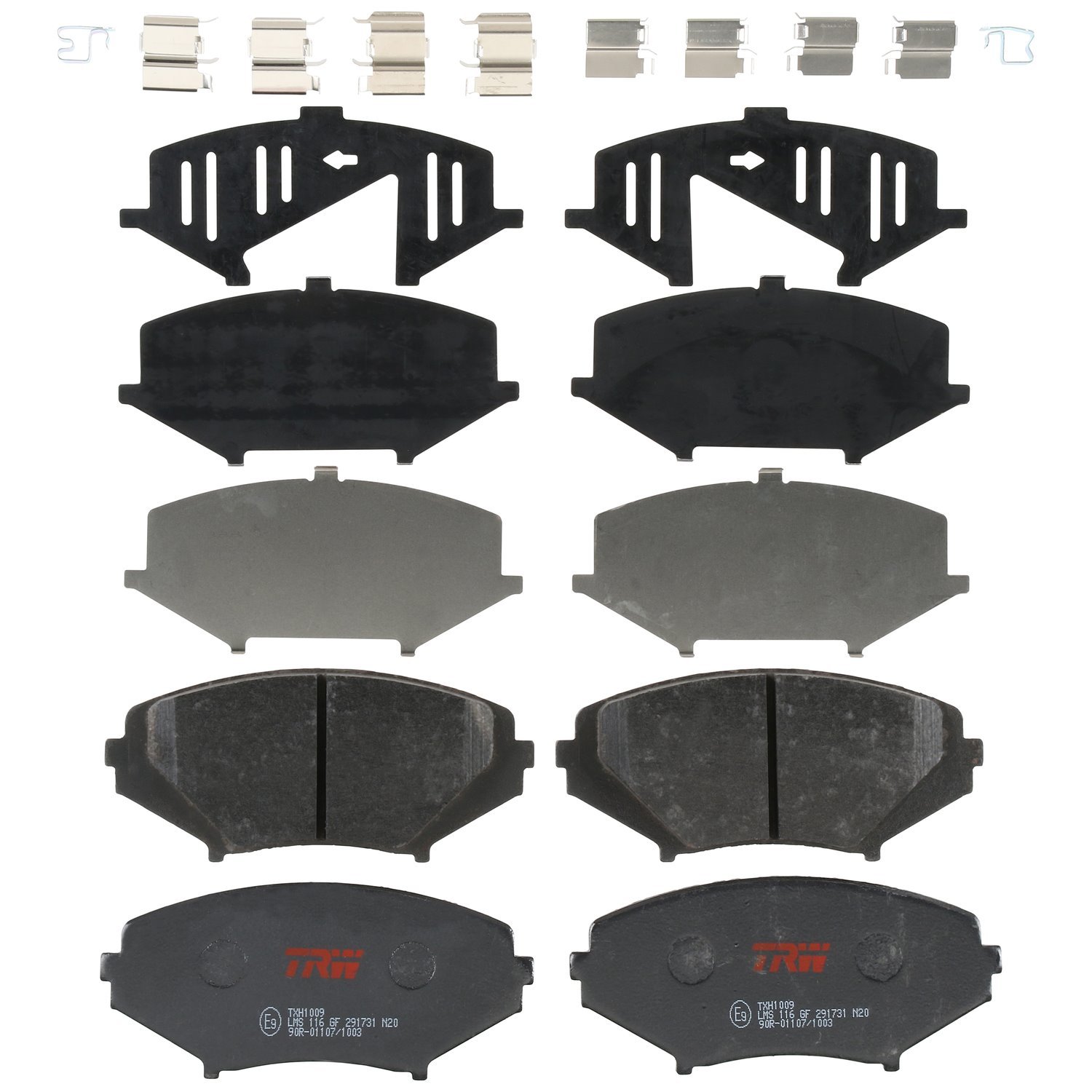 TXH1009 Ultra-Series Disc Brake Pad Set for Mazda RX-8 2011-2004, Position: Front