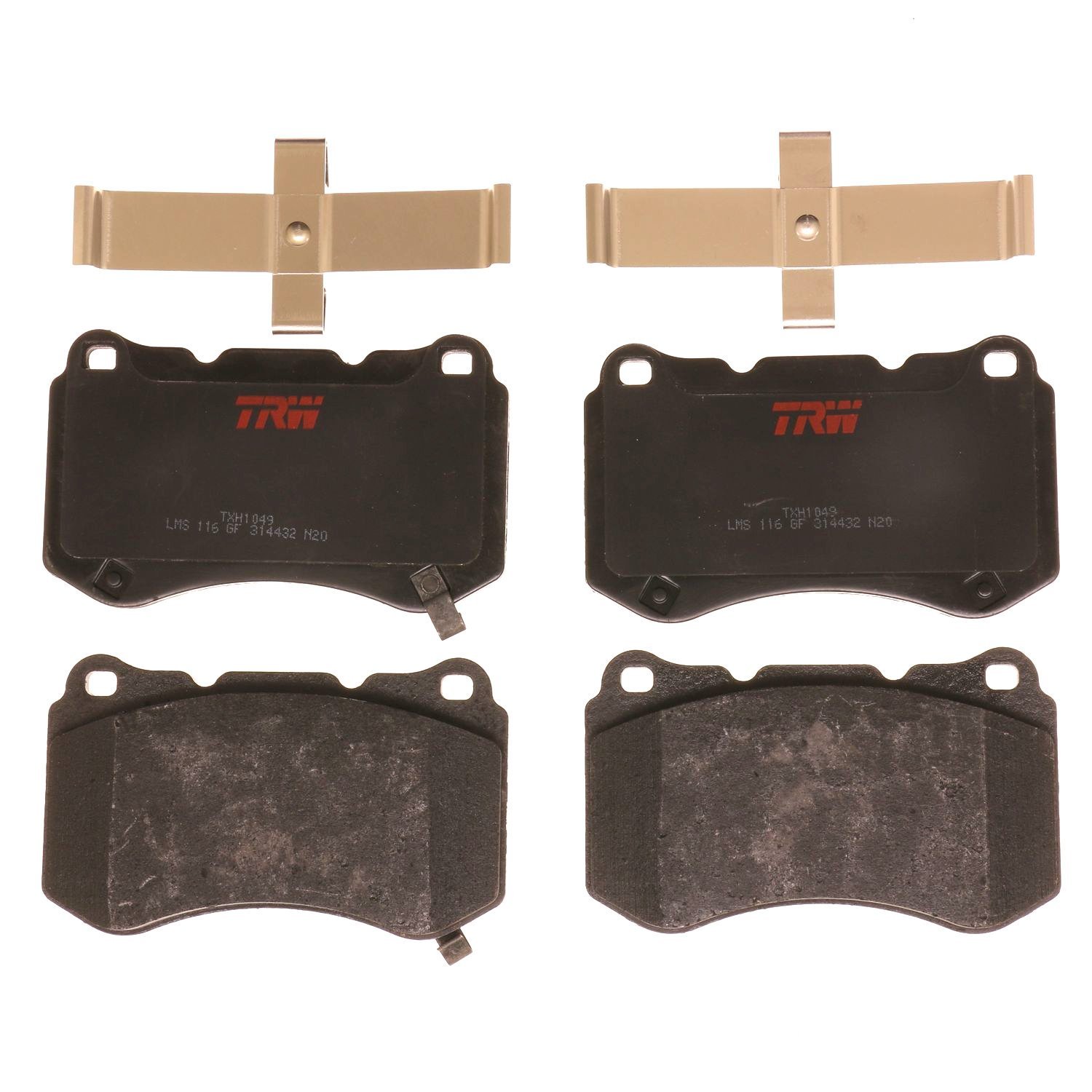 TXH1049 Ultra-Series Disc Brake Pad Set for Acura TL 2008-2004, Position: Front