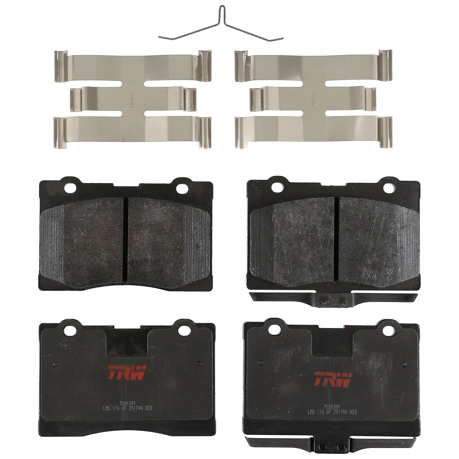 TXH1091 Ultra-Series Disc Brake Pad Set for Acura RL 2012-2005, Position: Front