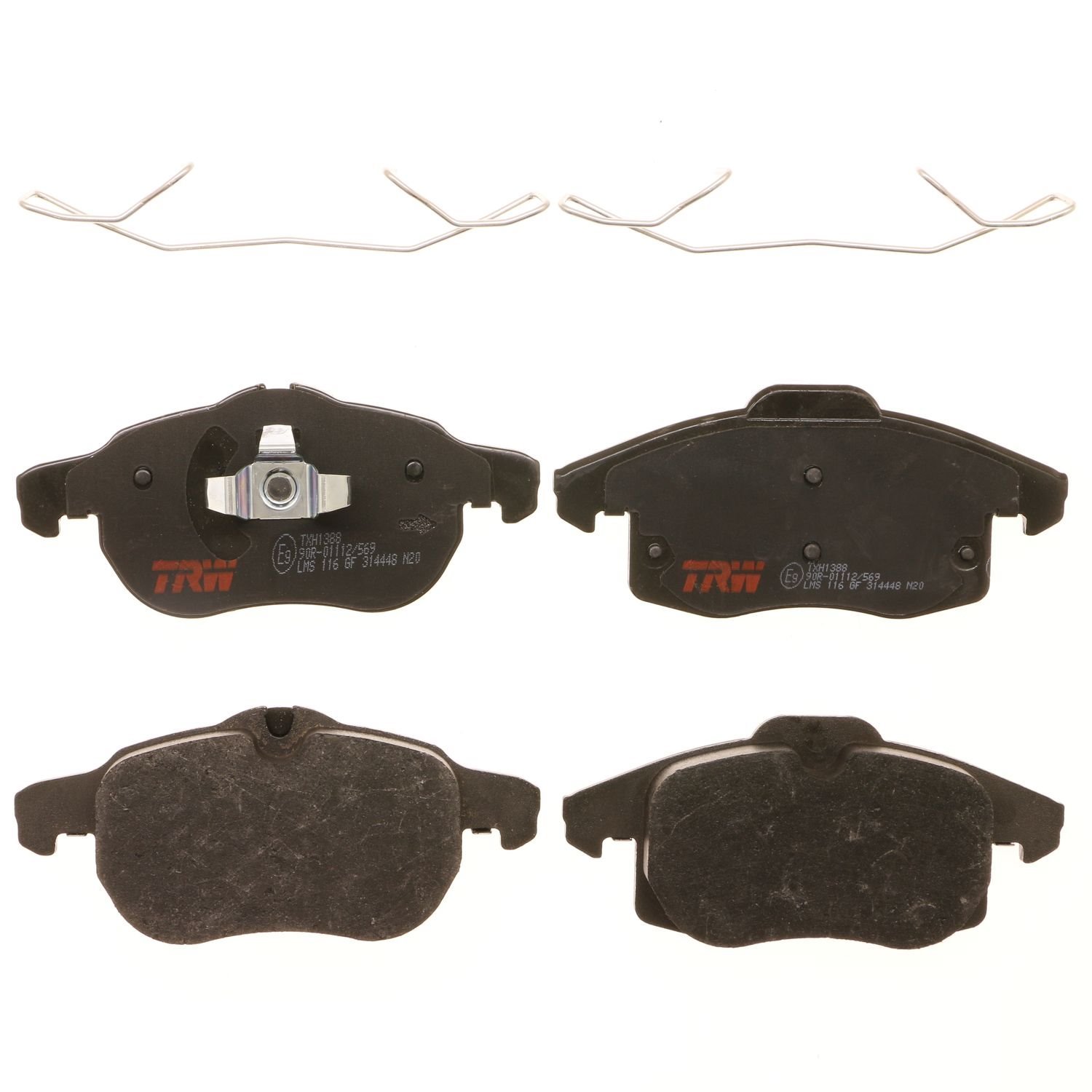 TXH1388 Ultra-Series Disc Brake Pad Set for 2010 Saab 9-3X, Position: Front