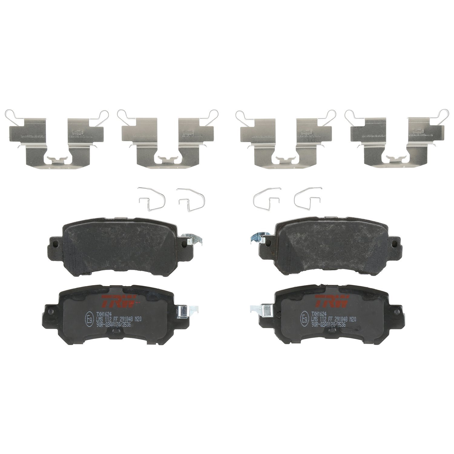 TXH1624 Ultra-Series Disc Brake Pad Set for Mazda CX-5 2015-2013, Position: Rear