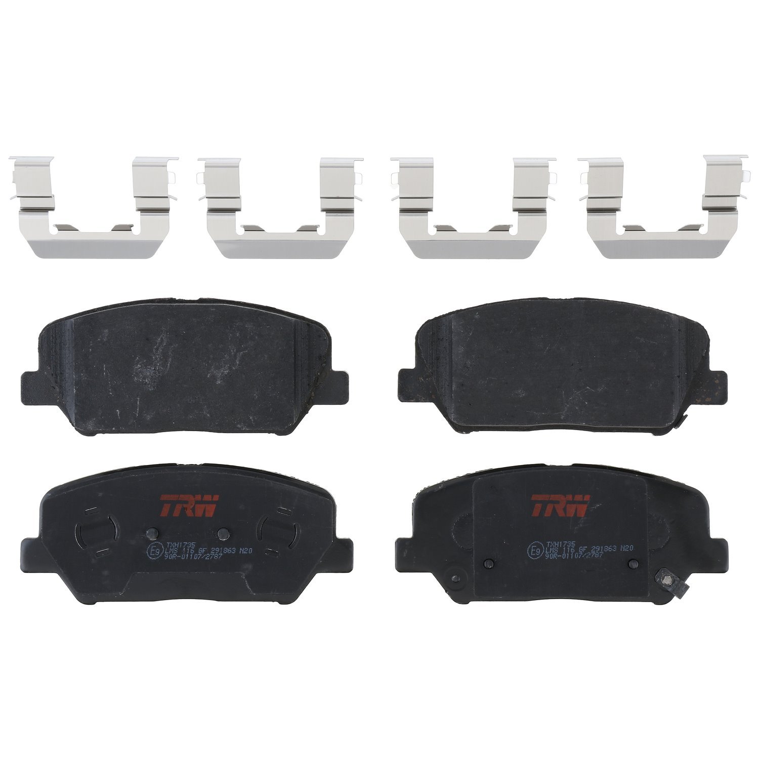 TXH1735 Ultra-Series Disc Brake Pad Set for Kia Forte 2014, Forte5 2014, Forte Koup 2015-2014, Position: Front