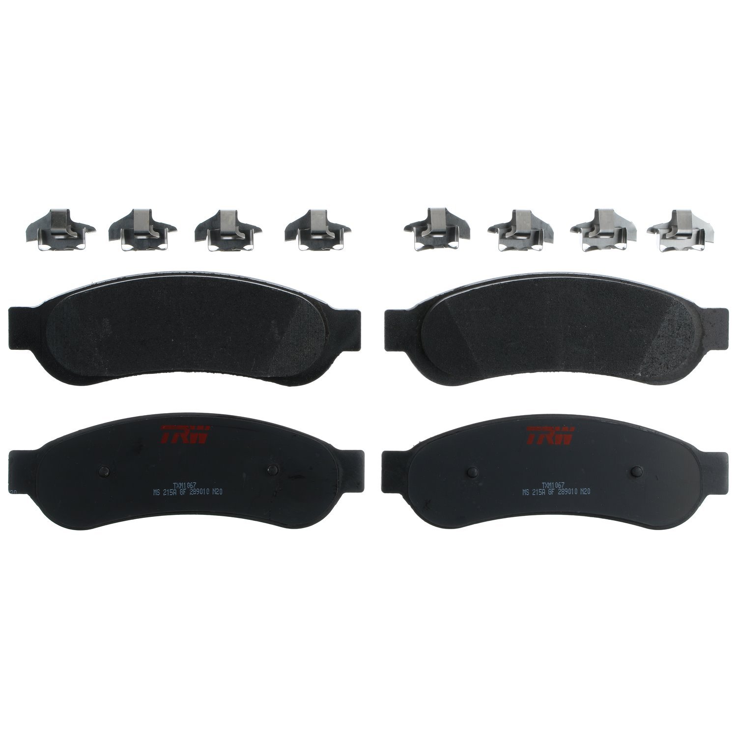 TXM1067 Ultra-Series Disc Brake Pad Set for Ford F-350 Super Duty 2007-2005, Position: Rear