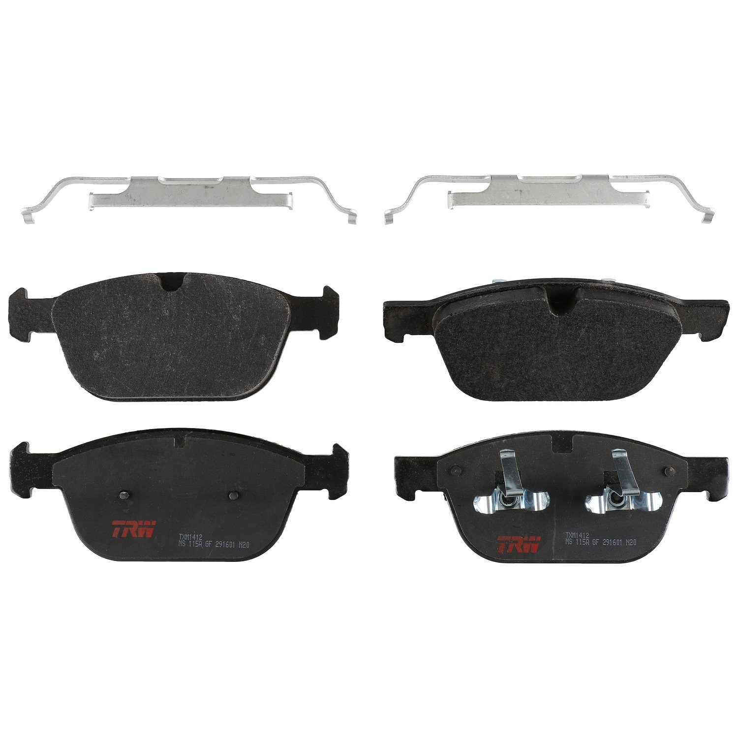 TXM1412 Ultra-Series Disc Brake Pad Set for Volvo XC60 2015-2010, XC90 2014-2010, Position: Front