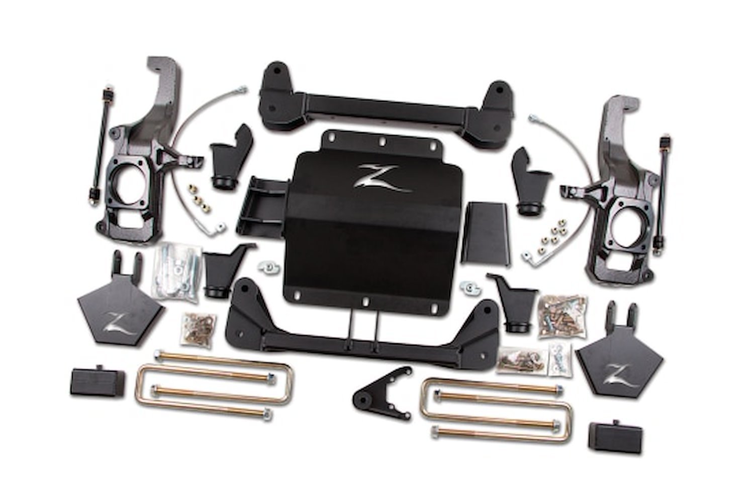 ZONC12F Zone 5" Torsion Bar Drop Lift Kit for 2011-2019 Chevy/GMC HD
