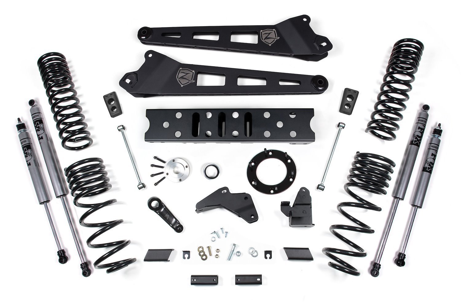 ZOND118F Zone 6.5" Radius Arm Lift Kit - Diesel for Fits Select Ram 2500
