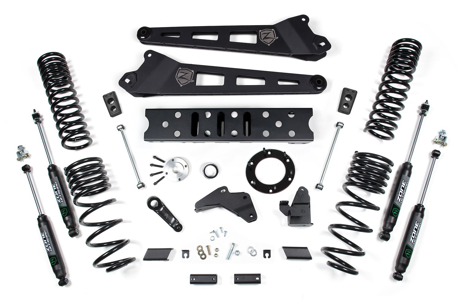 ZOND118N Zone 6.5" Radius Arm Lift Kit - Diesel for Fits Select Ram 2500