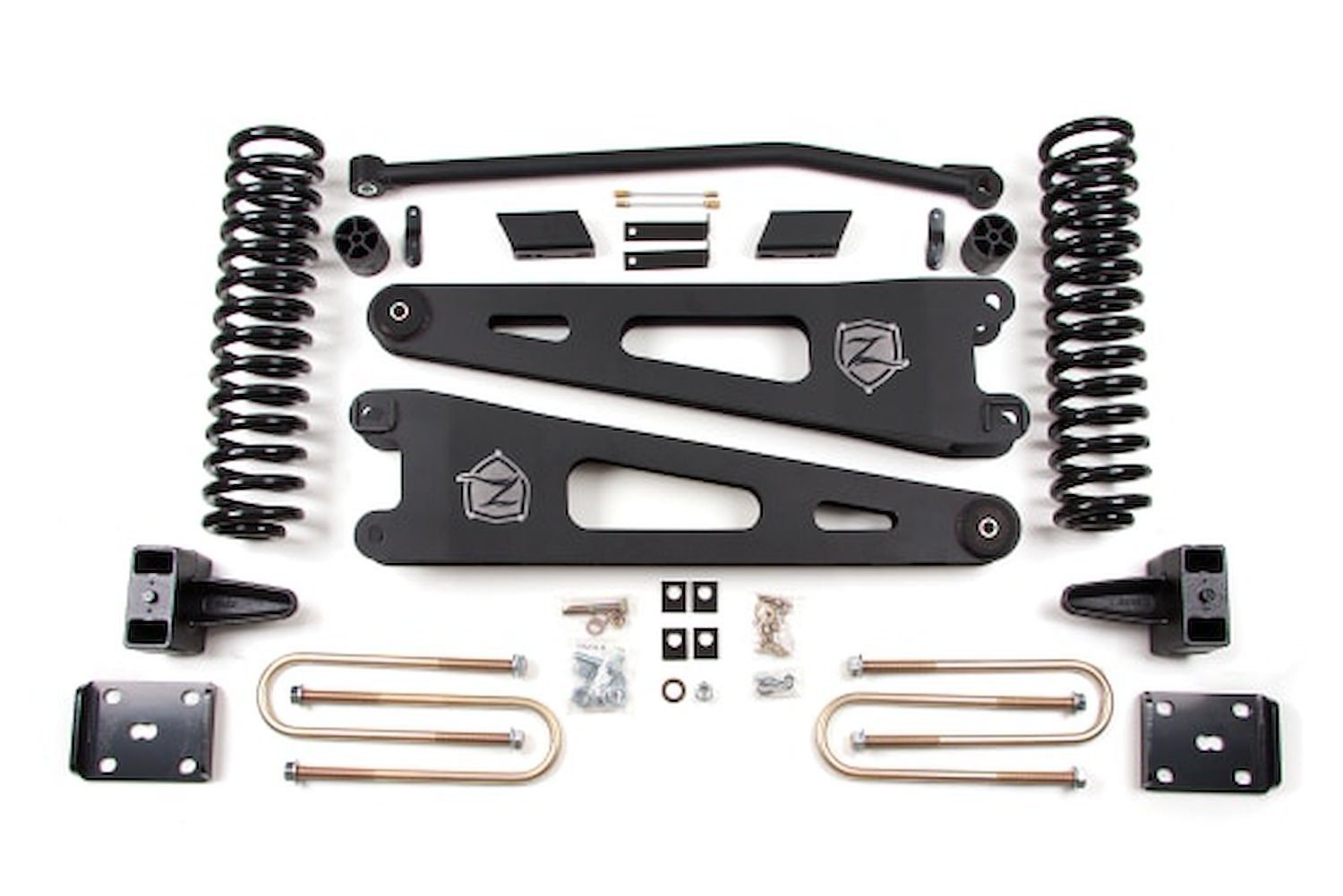 ZONF27F Zone 4" Radius Arm Lift Kit for 2011 Ford SuperDuty