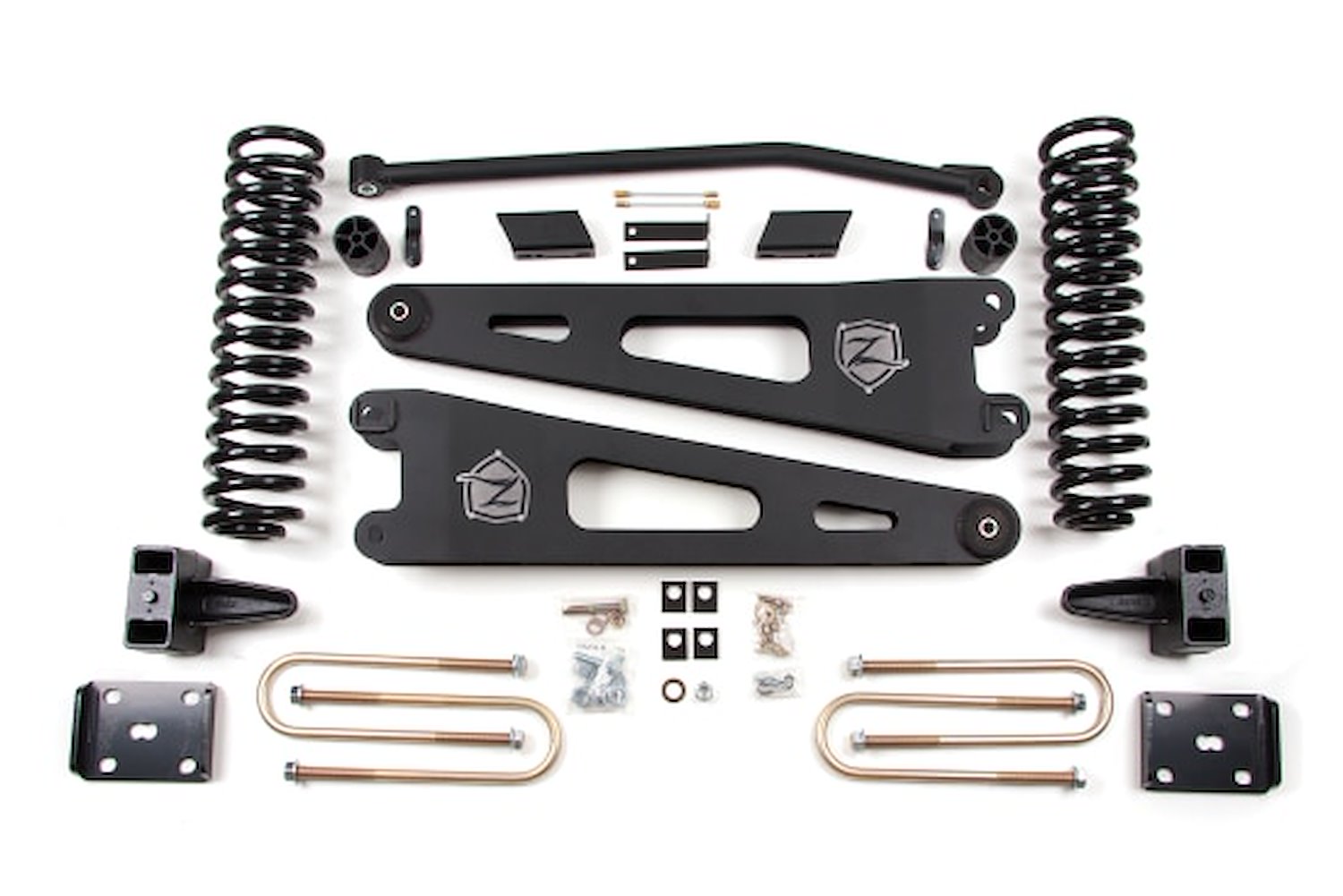 ZONF27N Zone 4" Radius Arm Lift Kit for 2011 Ford SuperDuty