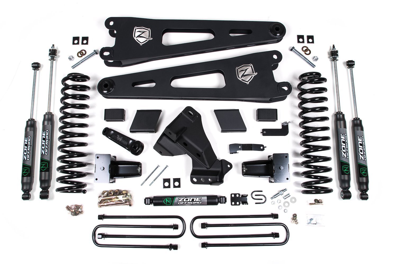 ZONF60N Zone 4" Radius Arm Lift Kit for 2020-2022 Ford F-250/F-350