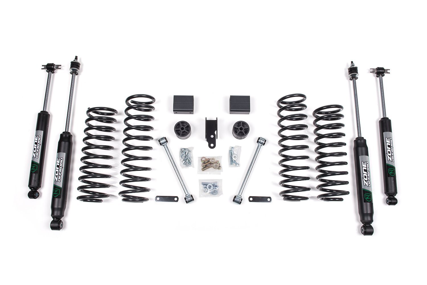 ZONJ12N Zone 3" Coil Spring Lift Kit for 2007-2011 Jeep Wrangler JK 2 door