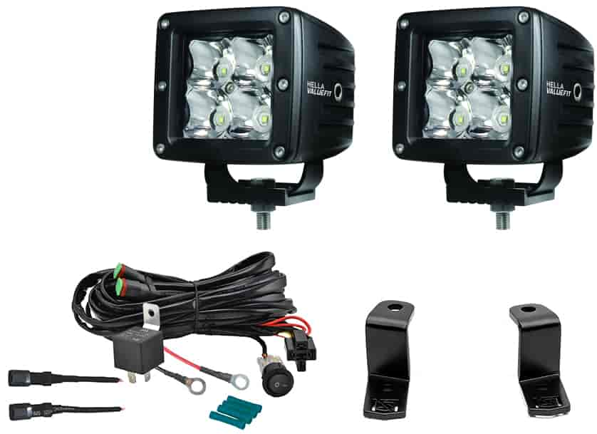 LED Hood Mounting Bracket and Light Kit for