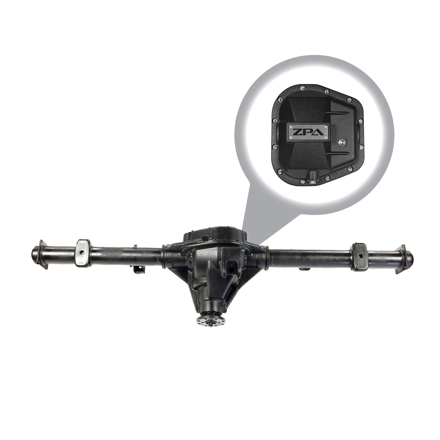 RAA435-2021X2H-P Rear Axle Assembly, Ford 9.75, '00-'04 Ford F150, 4.56 Ratio, Duragrip
