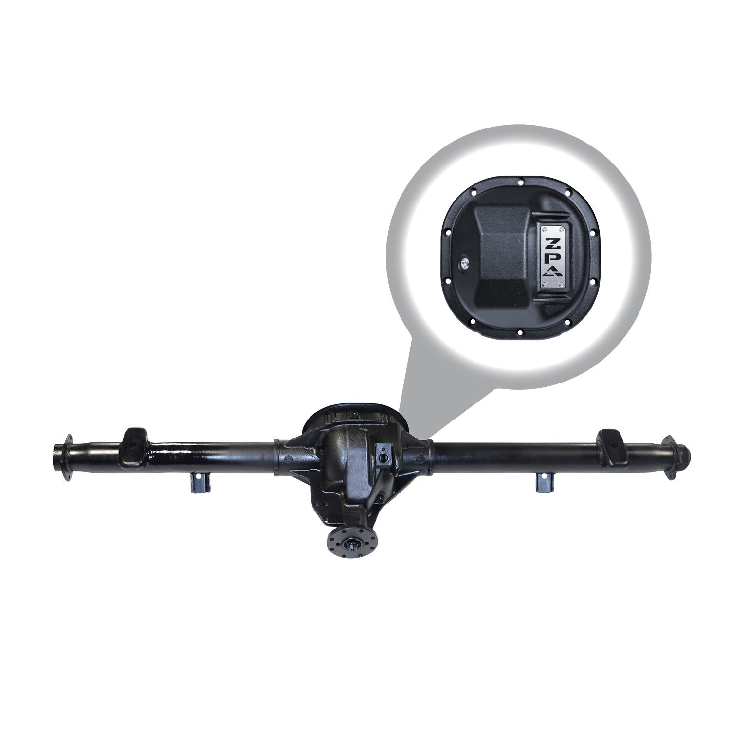 RAA435-2025X4-P Rear Axle Assembly, Ford 8.8, '00-'04 Ford F150 ('04 Heritage), 4.88 Ratio, Duragrip