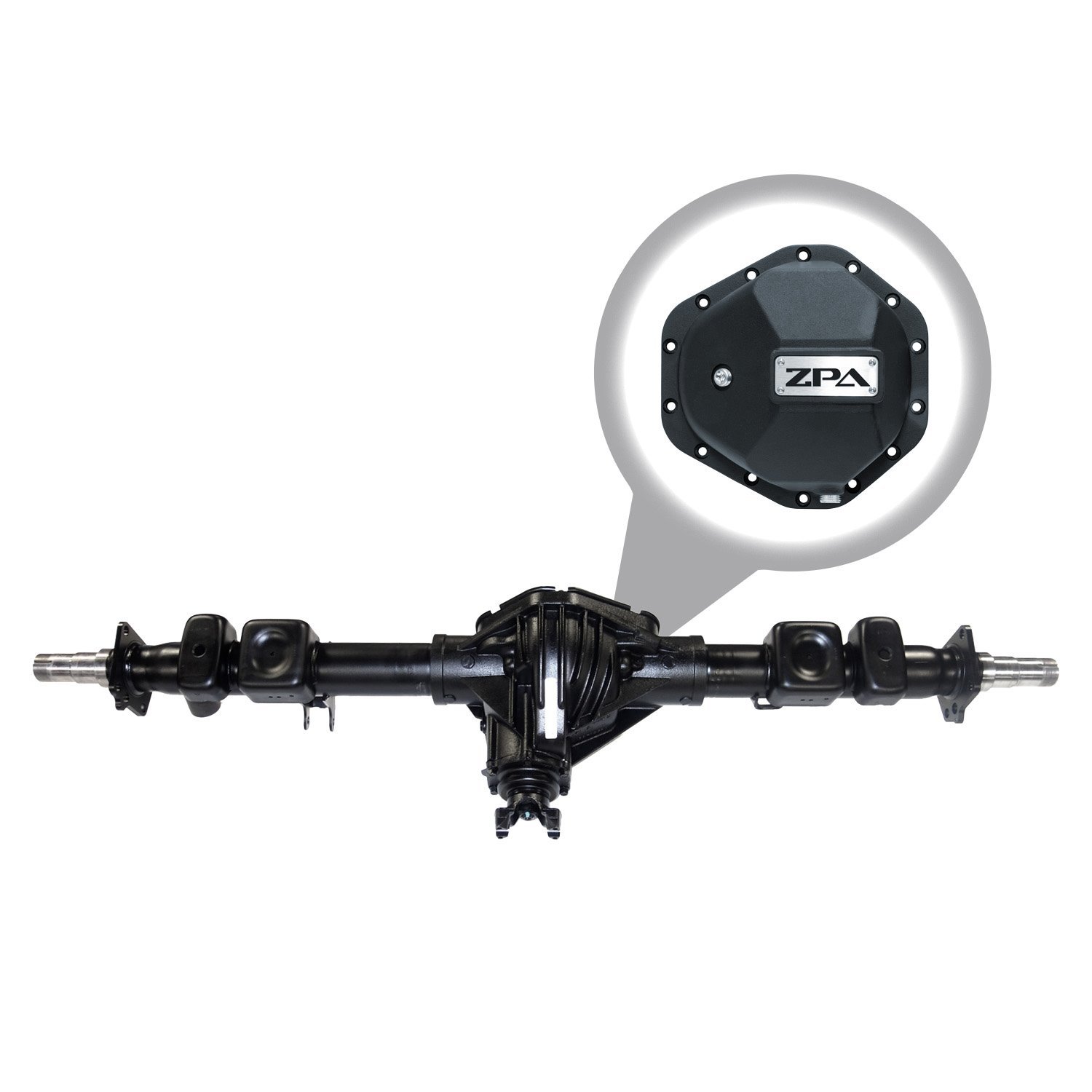 RAA435-274X1 Rear Axle Assembly, GM 14 bolt Full Float, '11-'19 GM 2500 Pickup, 4.56 Ratio, Open