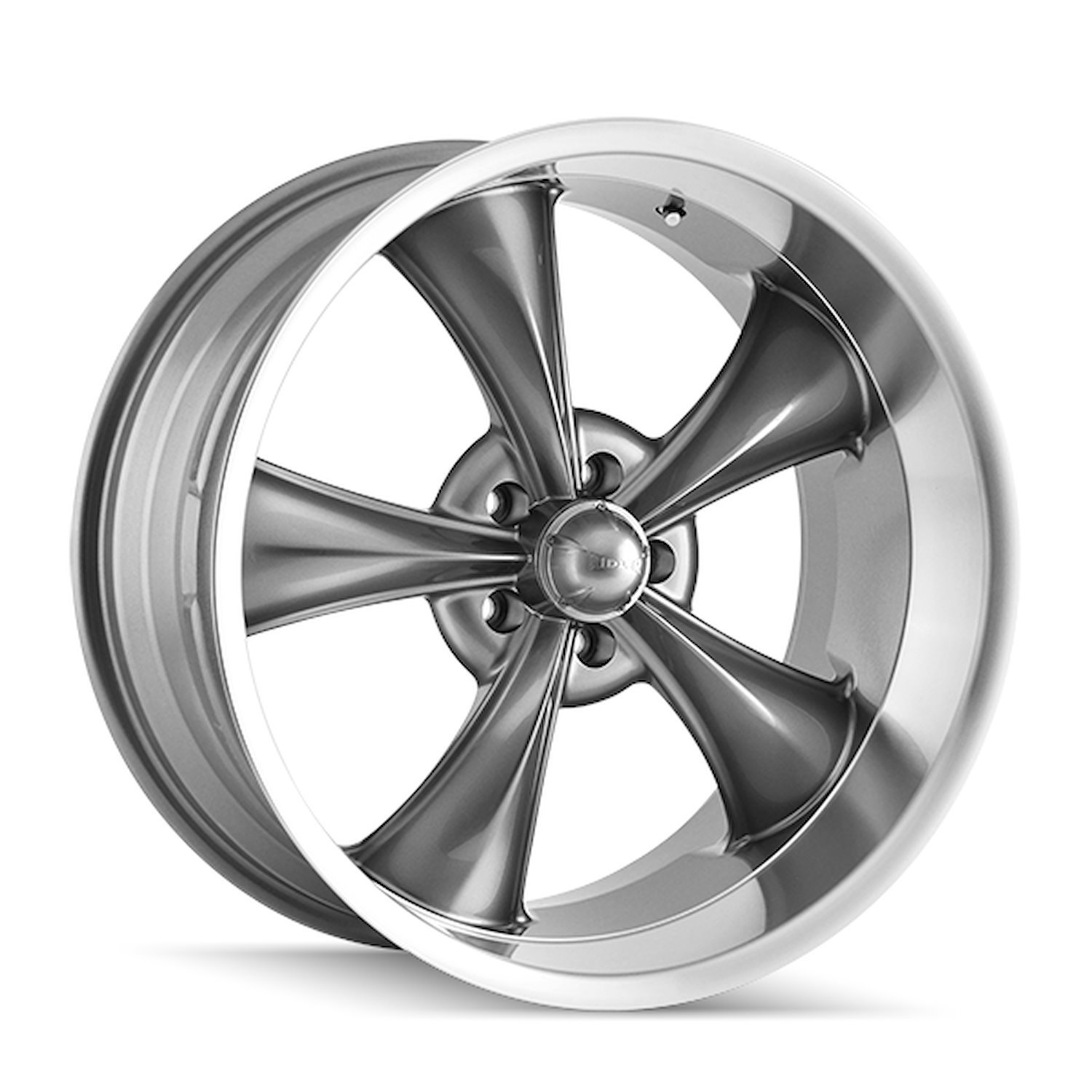 695-7765G 695-Series Wheel [Size: 17" x 7"] Gloss Grey Machined Finish