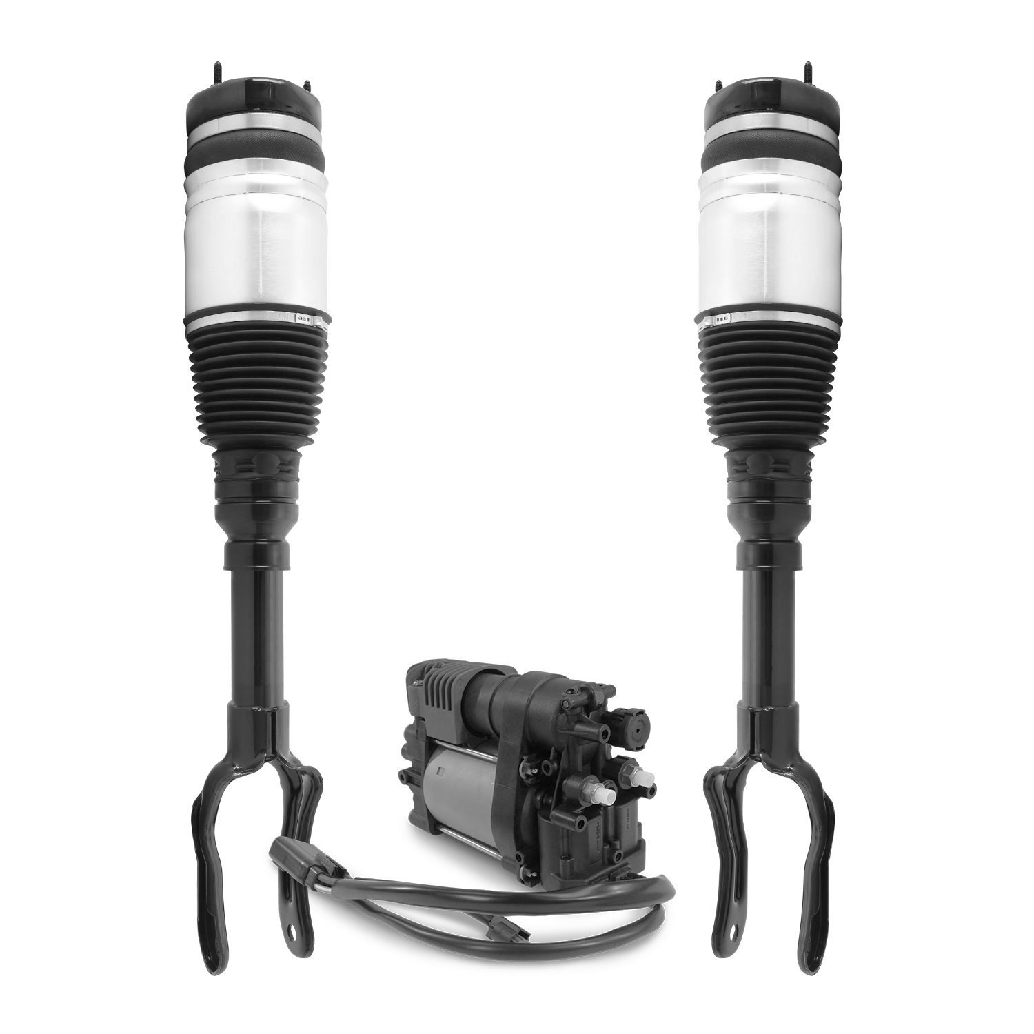 2-18-117701-20-017700 Non-Electronic Suspension Air Strut Assembly Set Fits Select Jeep Grand Cherokee