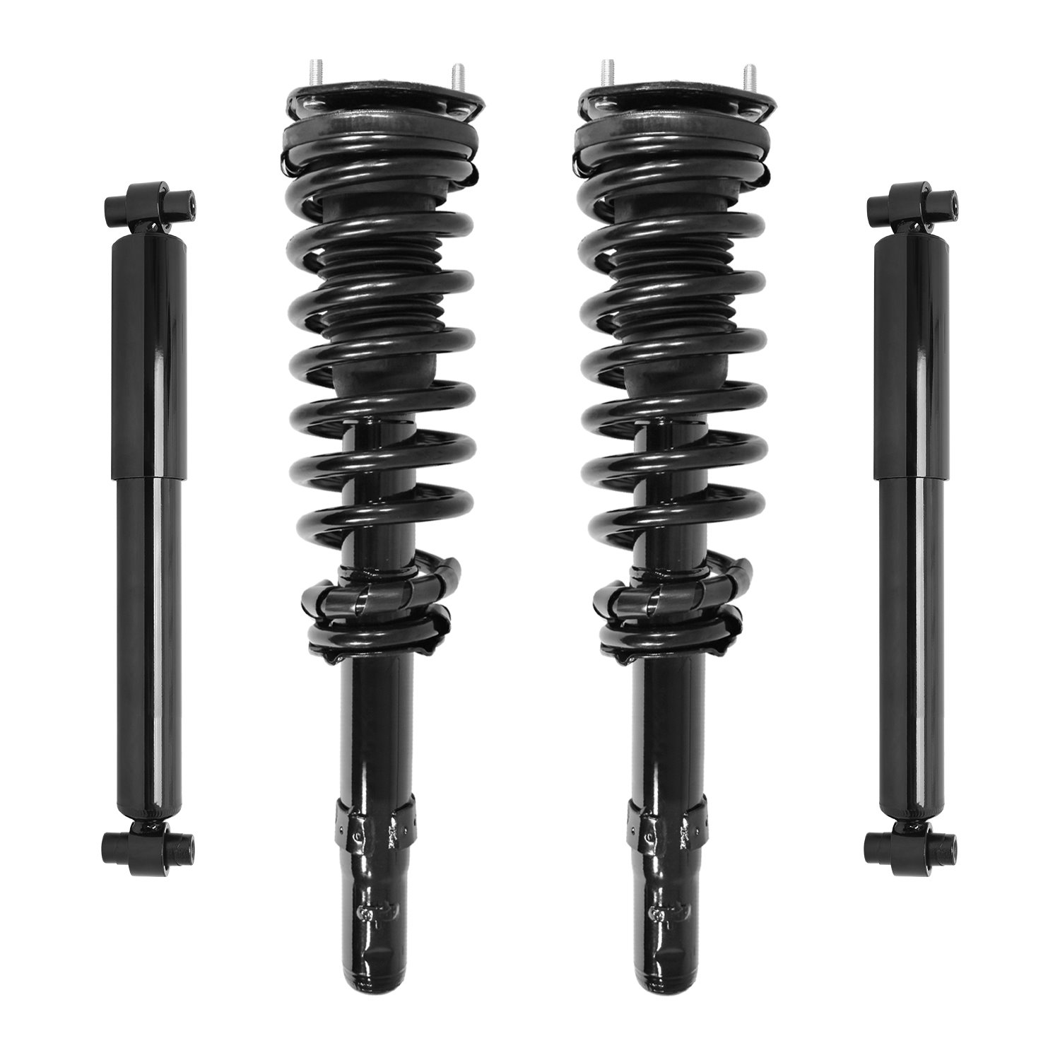 2-11990-001 Suspension Strut & Coil Spring Assembly Set Fits Select Ford/Lincoln/Mercury