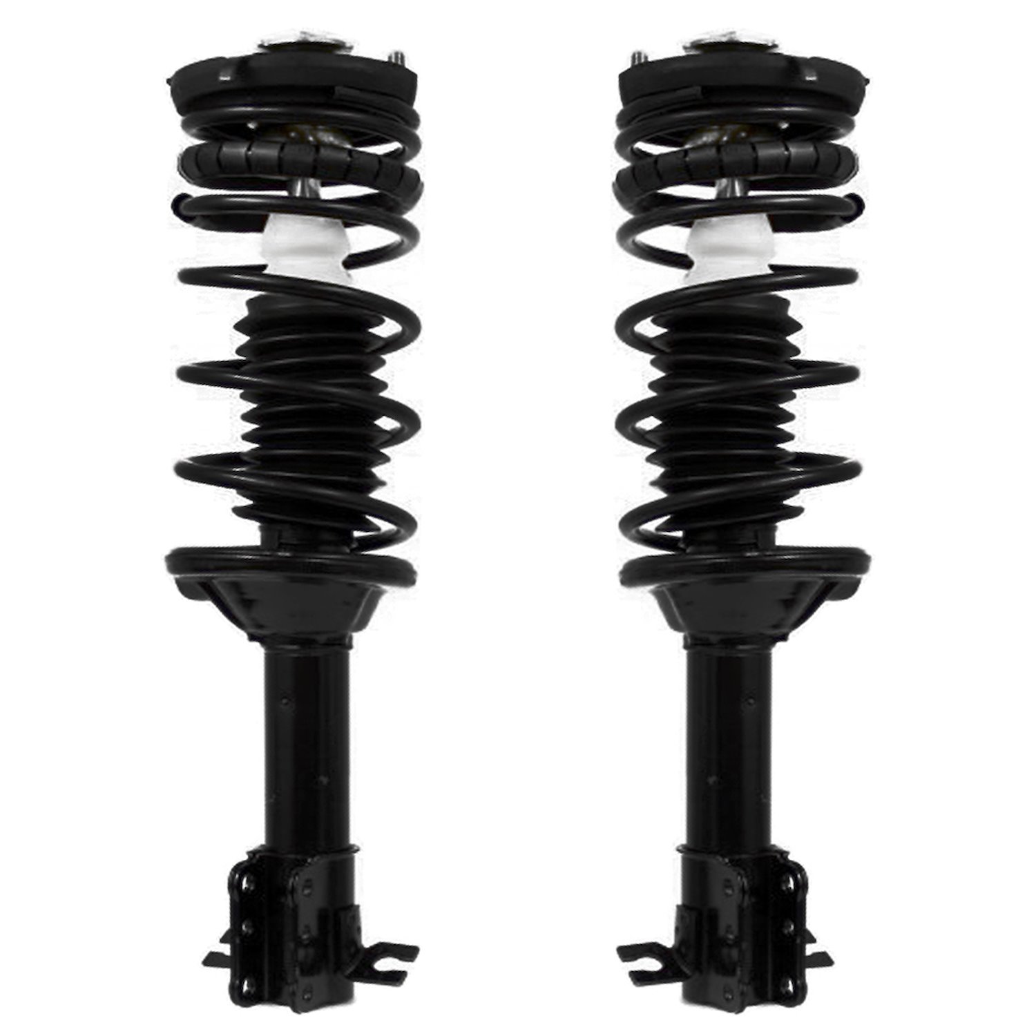 2-15010-001 Suspension Strut & Coil Spring Assembly Set Fits Select Ford Escort, Mercury Tracer