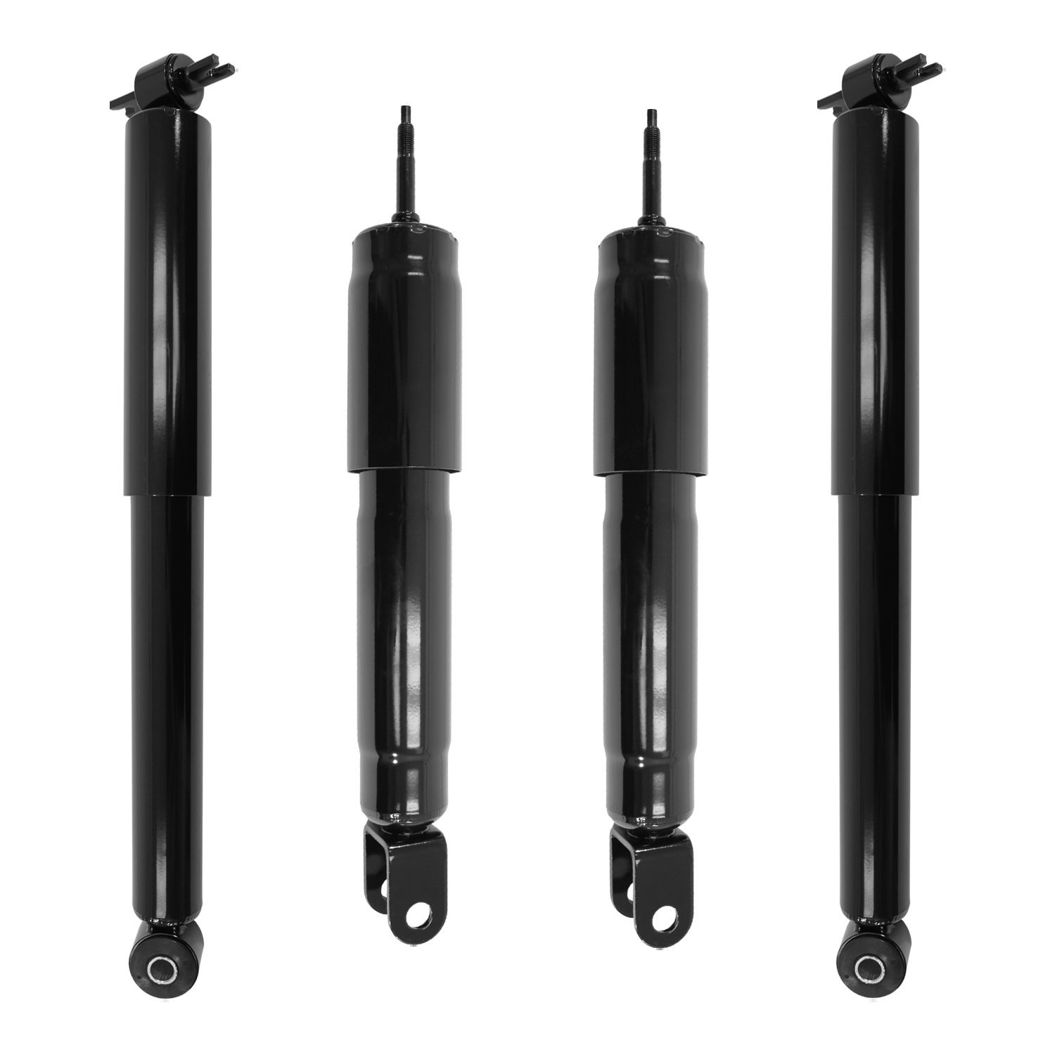 4-211120-251210-001 Front & Rear Nitrogen Gas Shock Absorber Kit Fits Select Chevy Express 1500, GMC Savana 1500