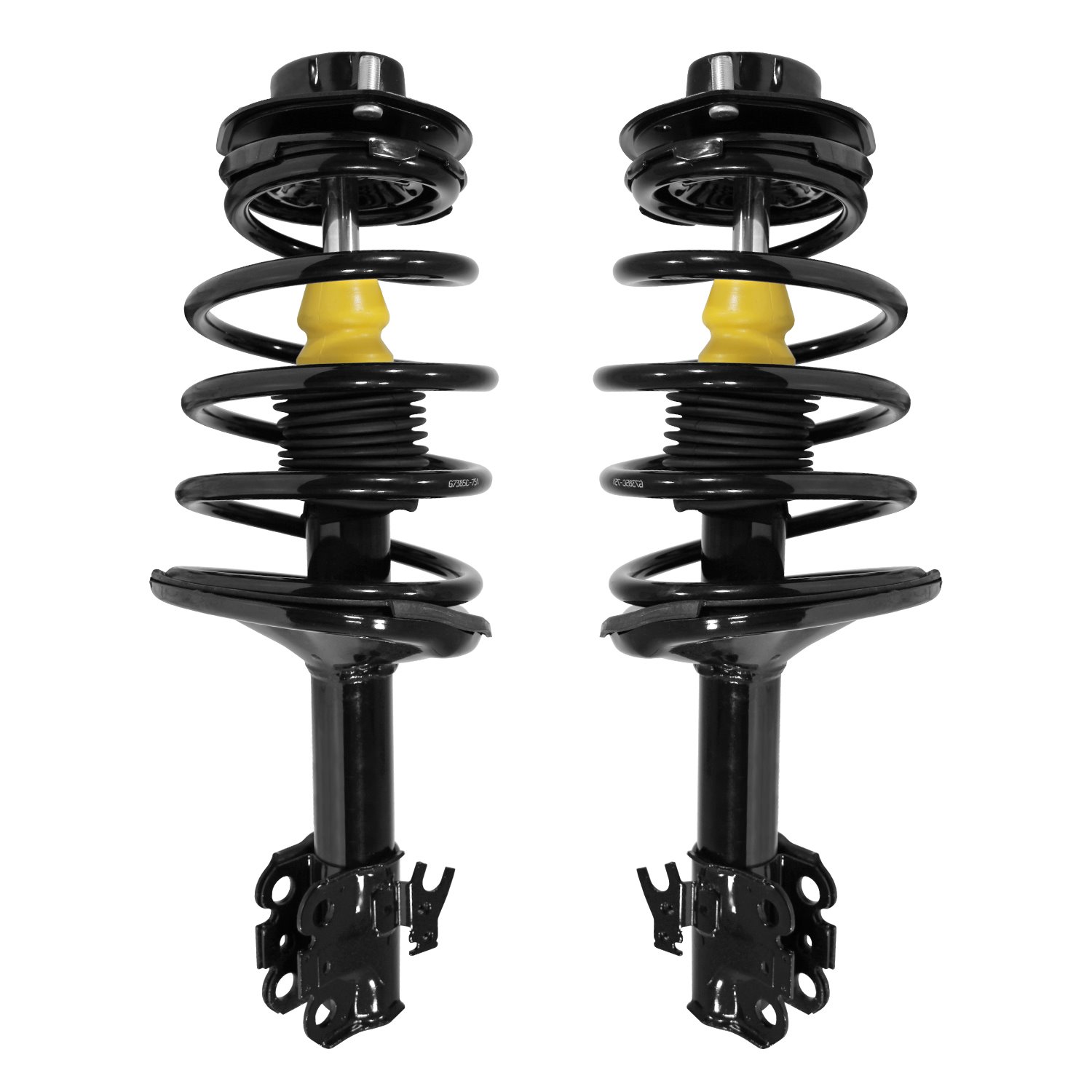 2-11551-11552-001 Suspension Strut & Coil Spring Assembly Set Fits Select Toyota Camry